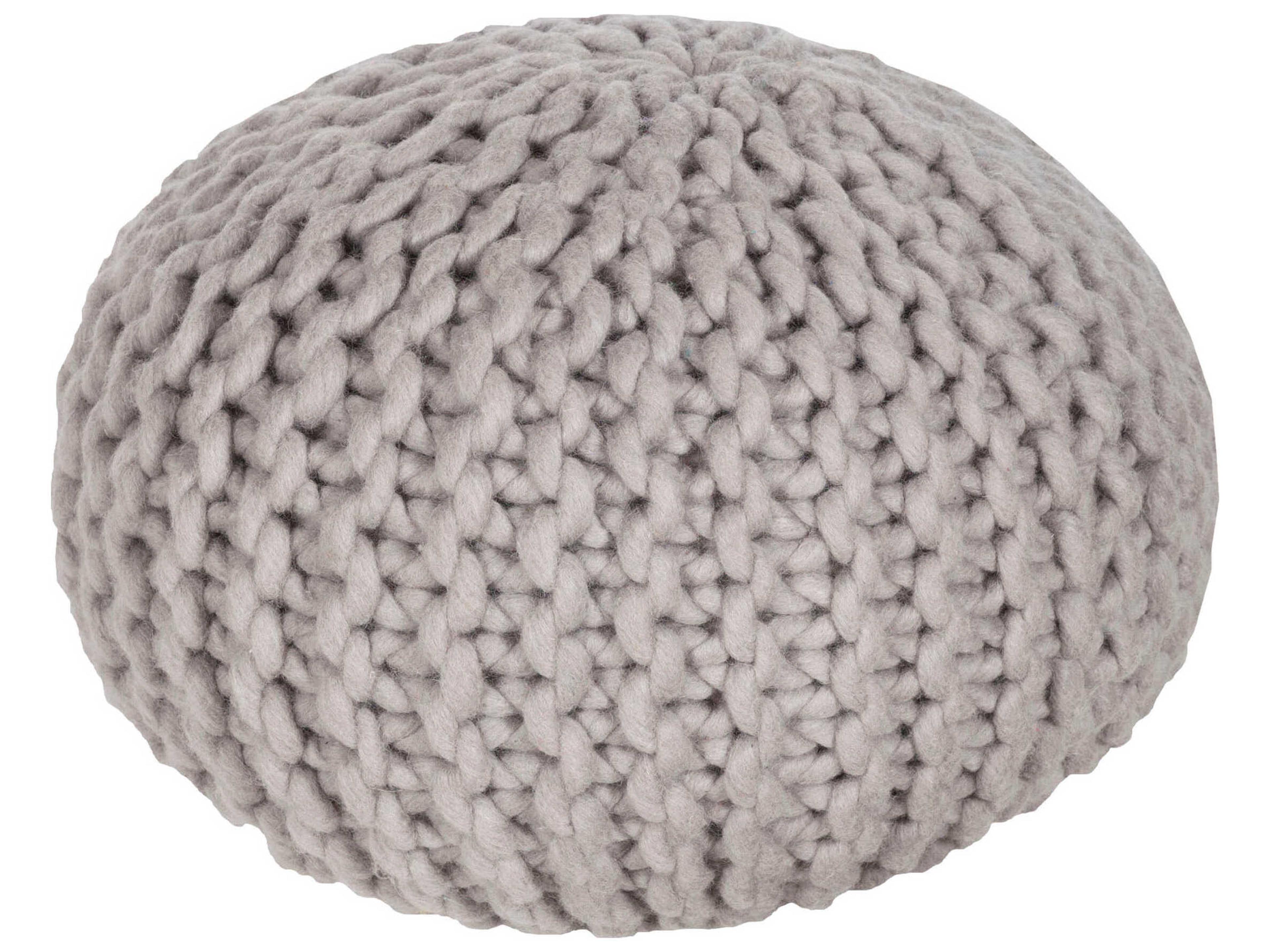 Livabliss by Surya Fargo Gray Ottoman