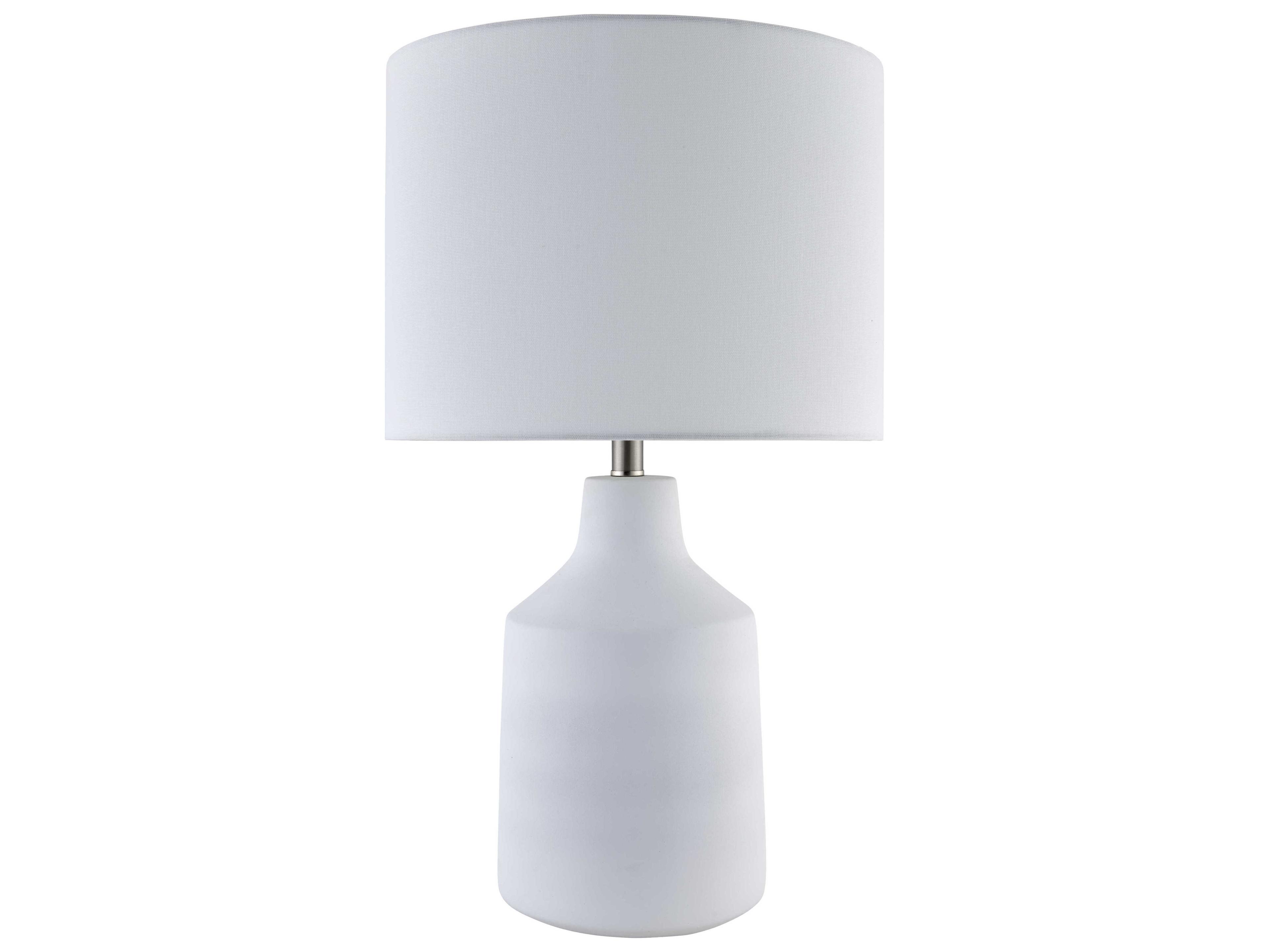 Livabliss by Surya Foreman White Table Lamp