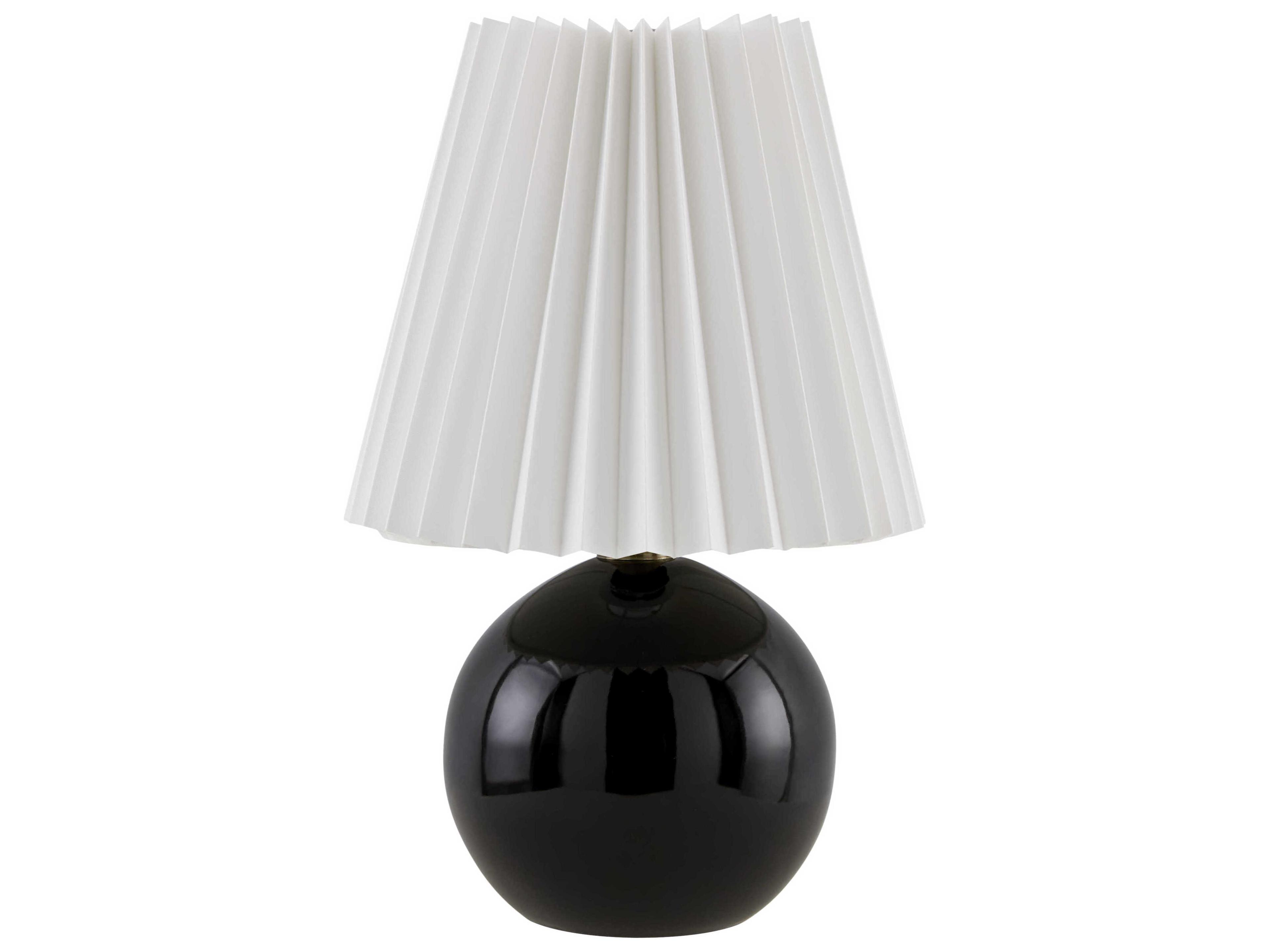 Livabliss by Surya Ferez Aqua Black Table Lamp