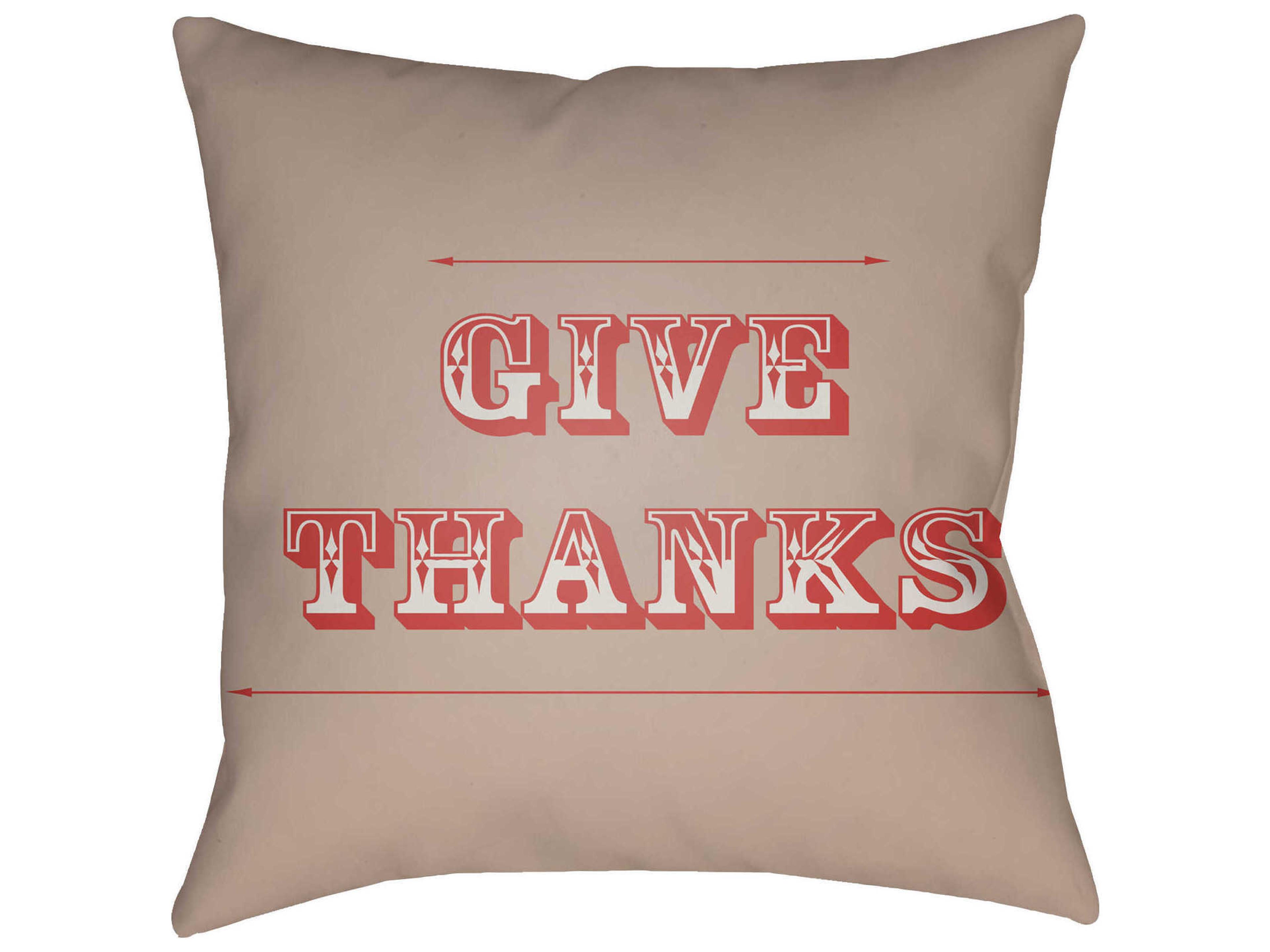 Livabliss by Surya Thanks Pillows