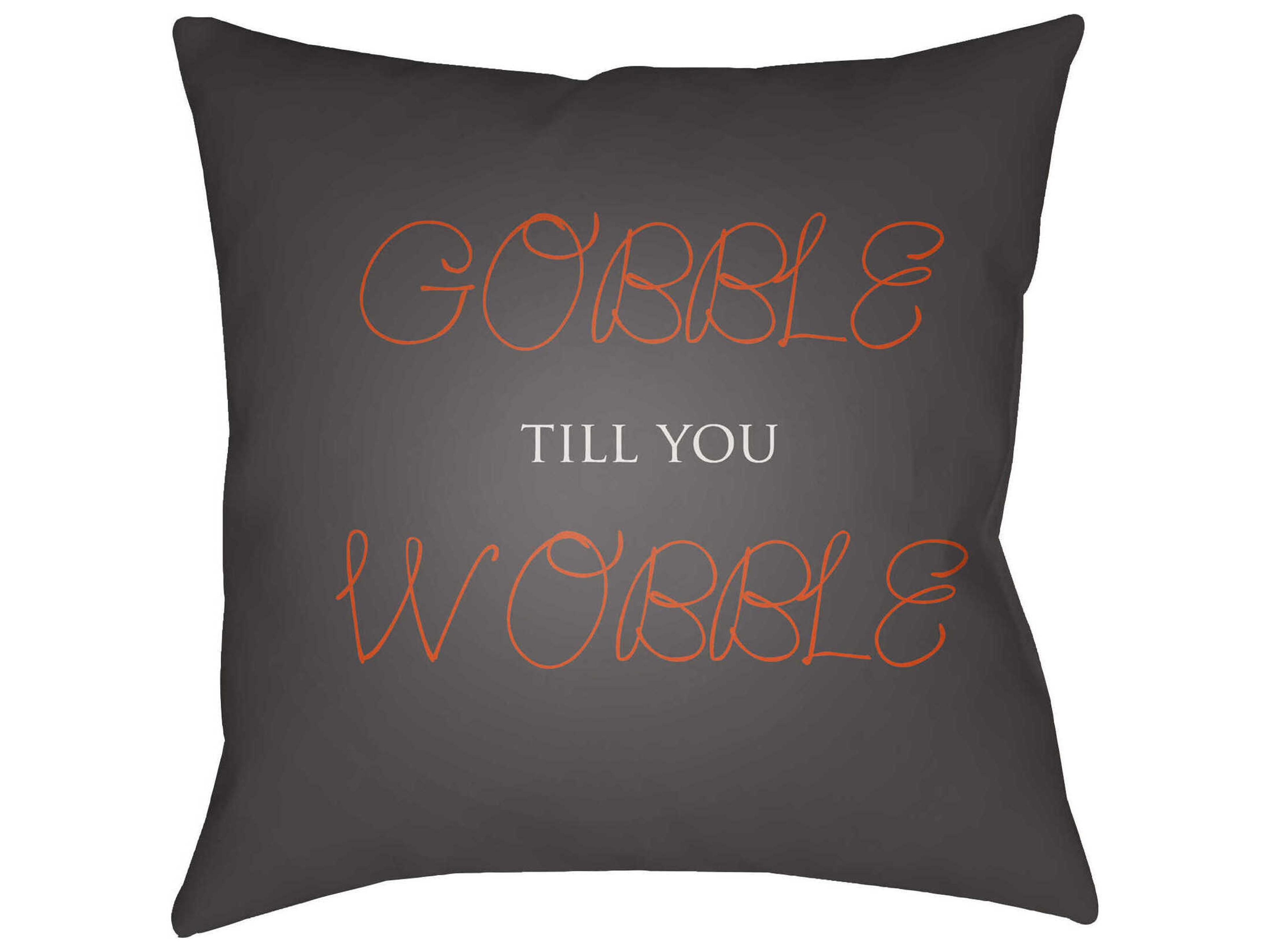 Livabliss by Surya Gobble Till You Wobble Pillows