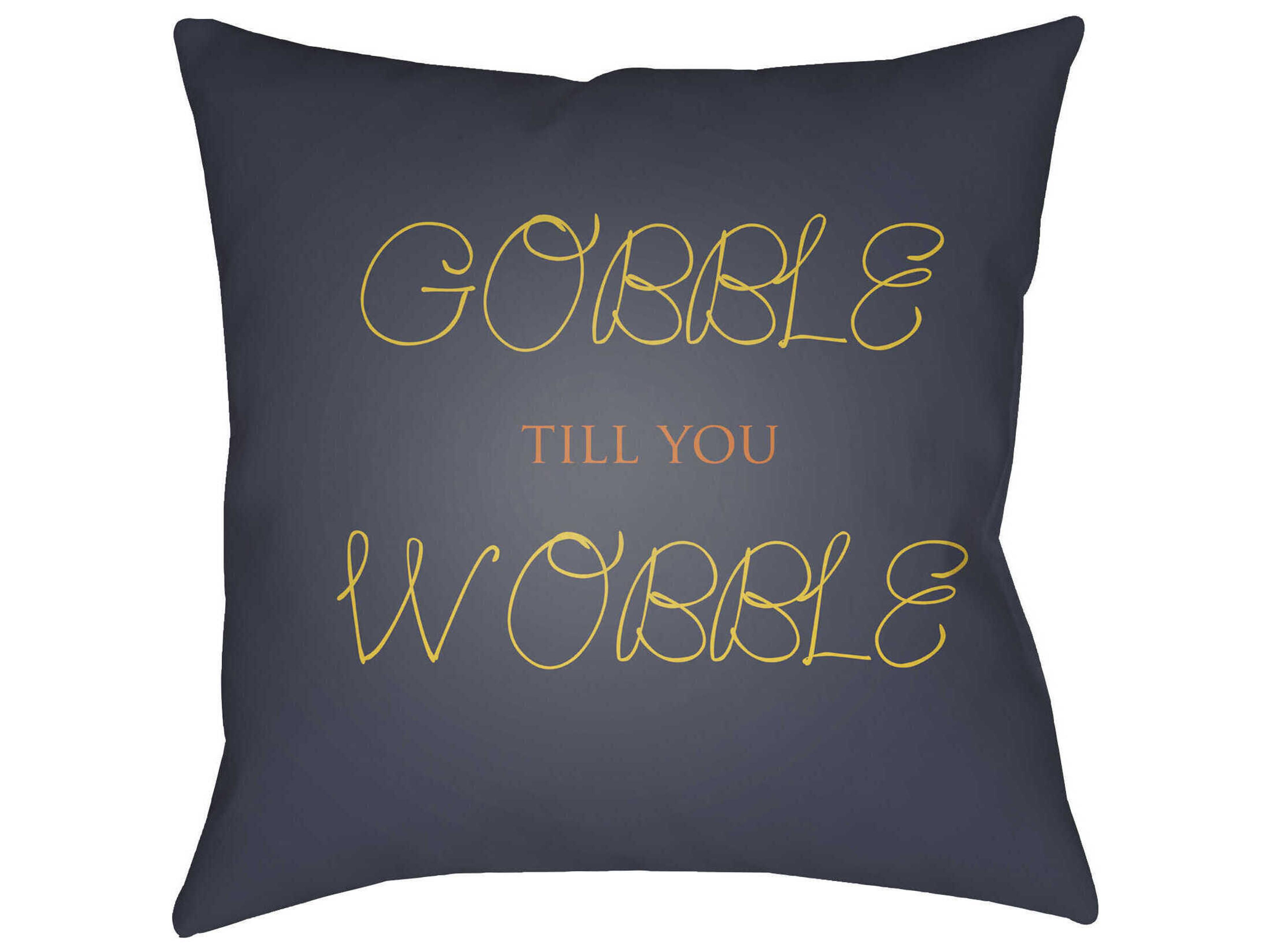 Livabliss by Surya Gobble Till You Wobble Pillows