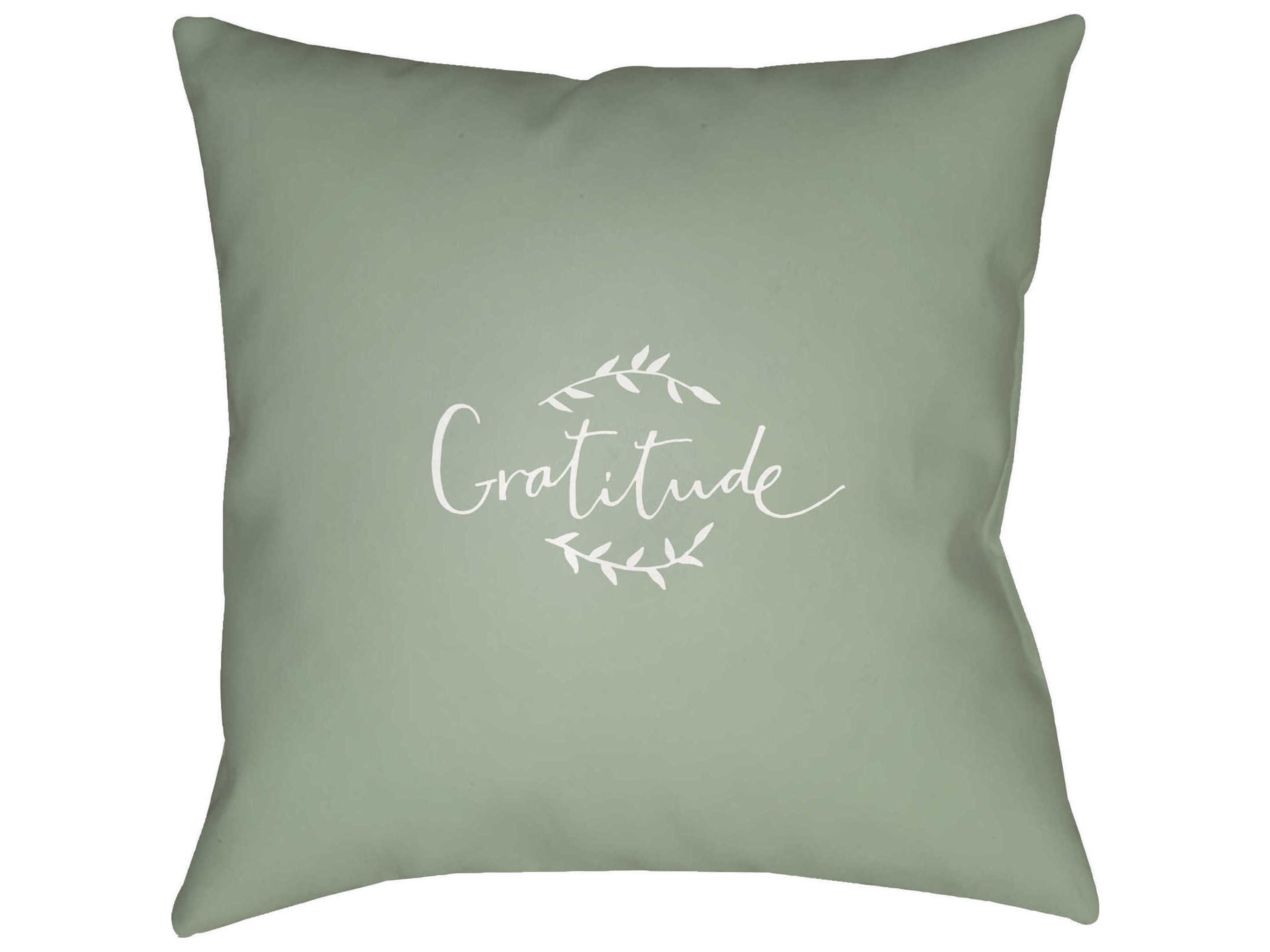 Livabliss by Surya Gratitude Pillows