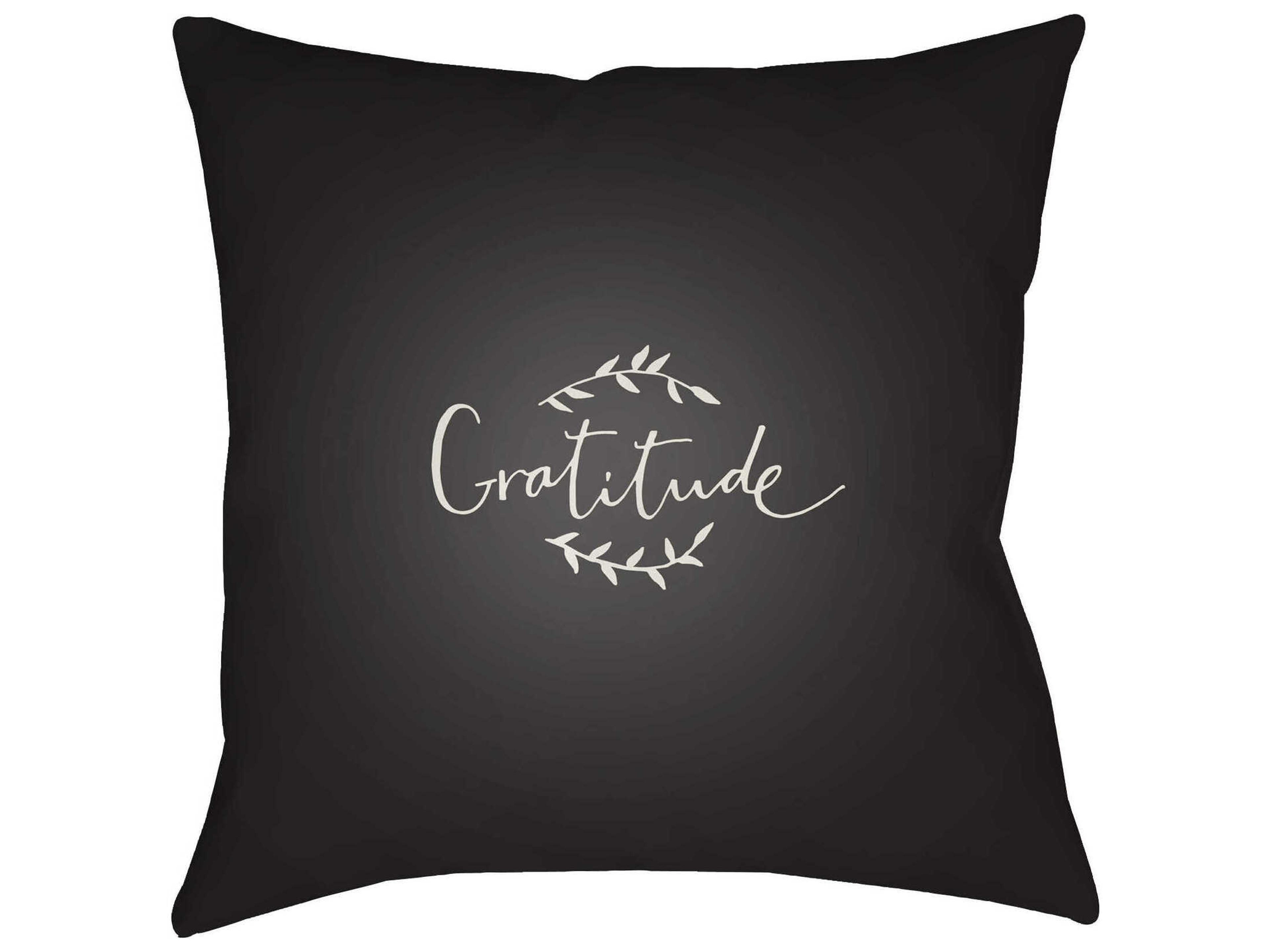 Livabliss by Surya Gratitude Pillows