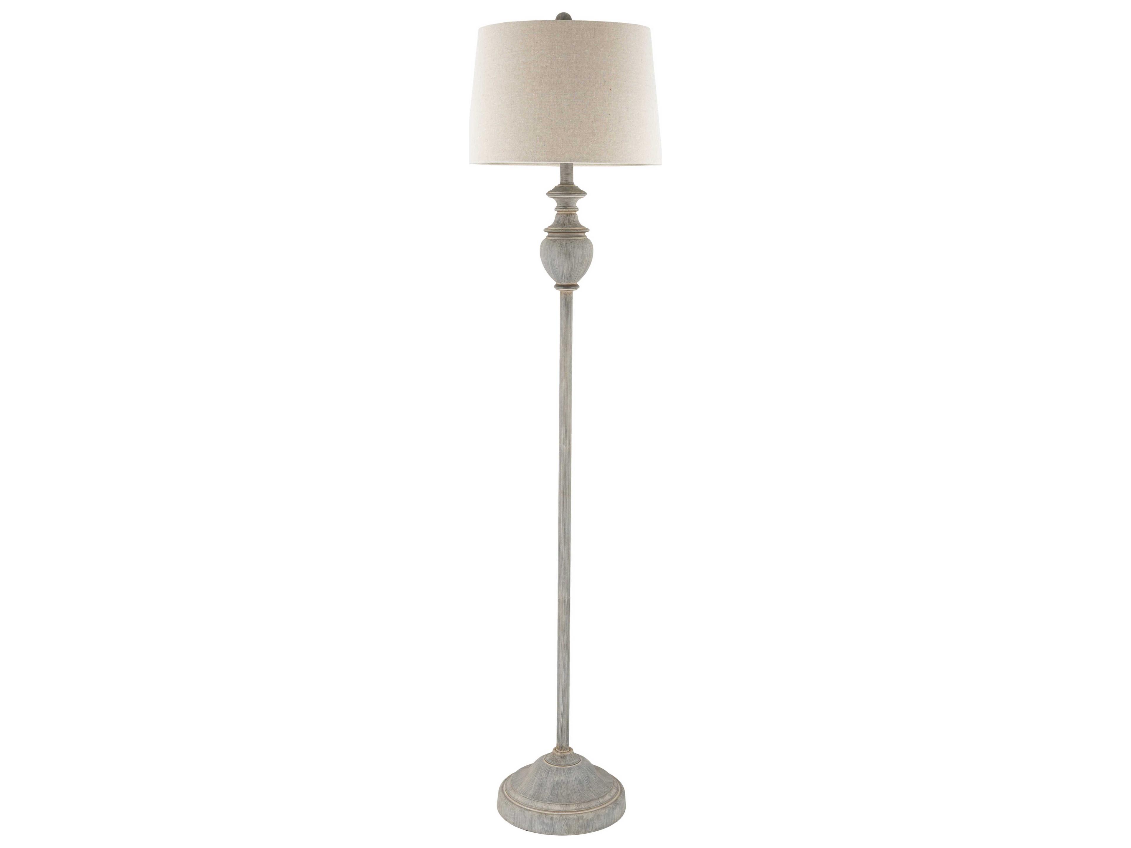 Livabliss by Surya Hadlee Gray Floor Lamp