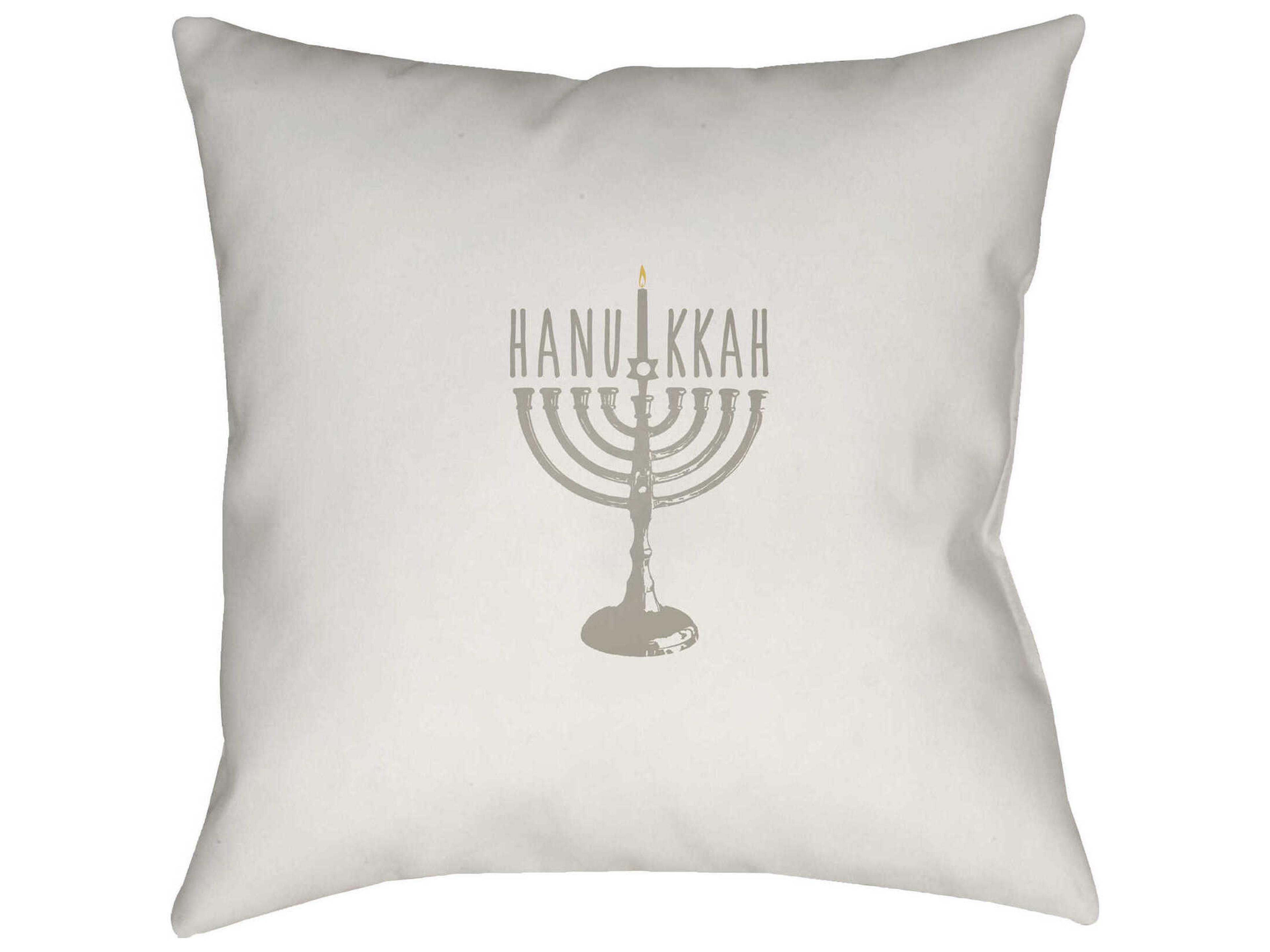 Livabliss by Surya Hanukkah Menorah Pillows