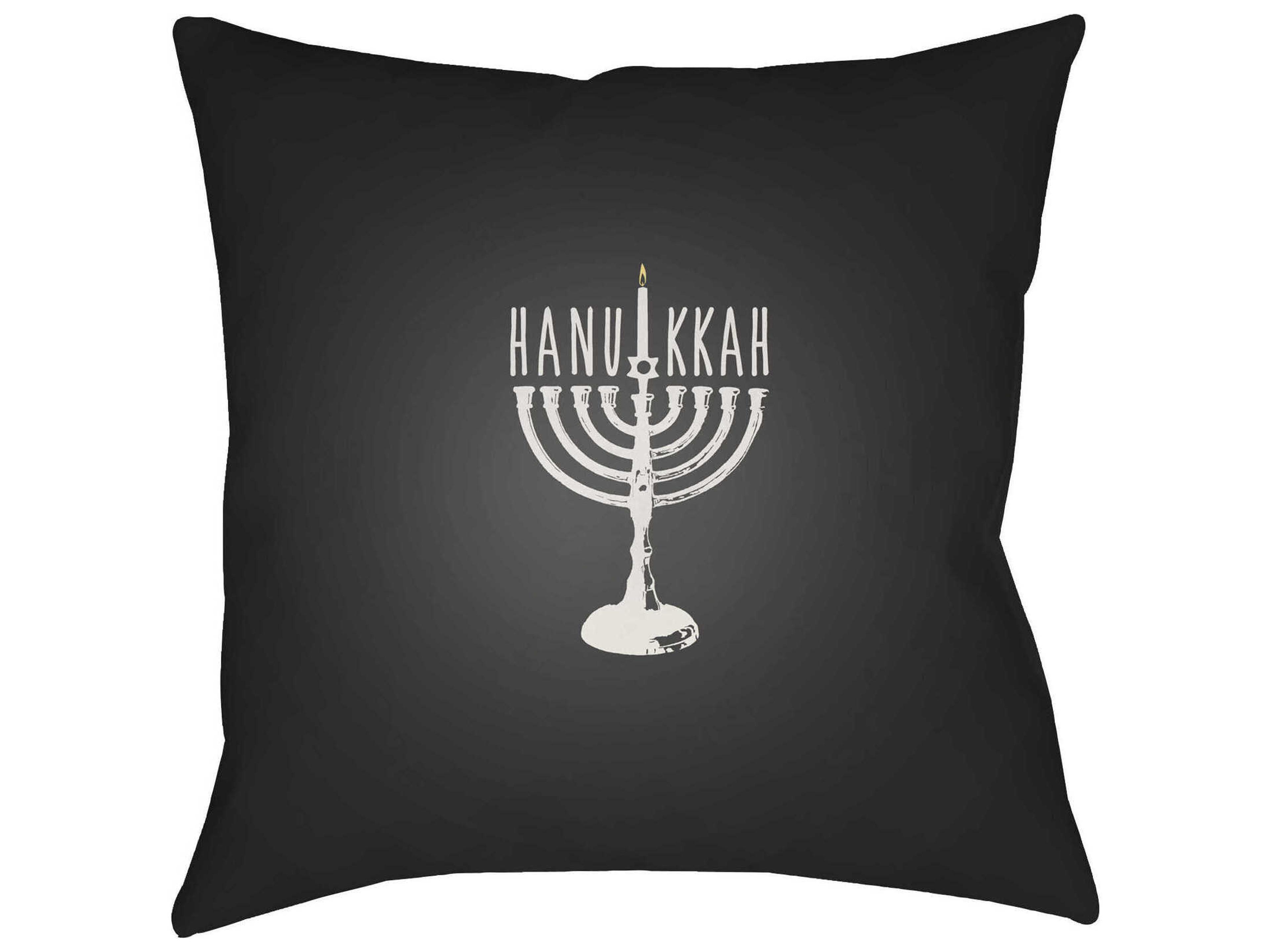 Livabliss by Surya Hanukkah Menorah Pillows
