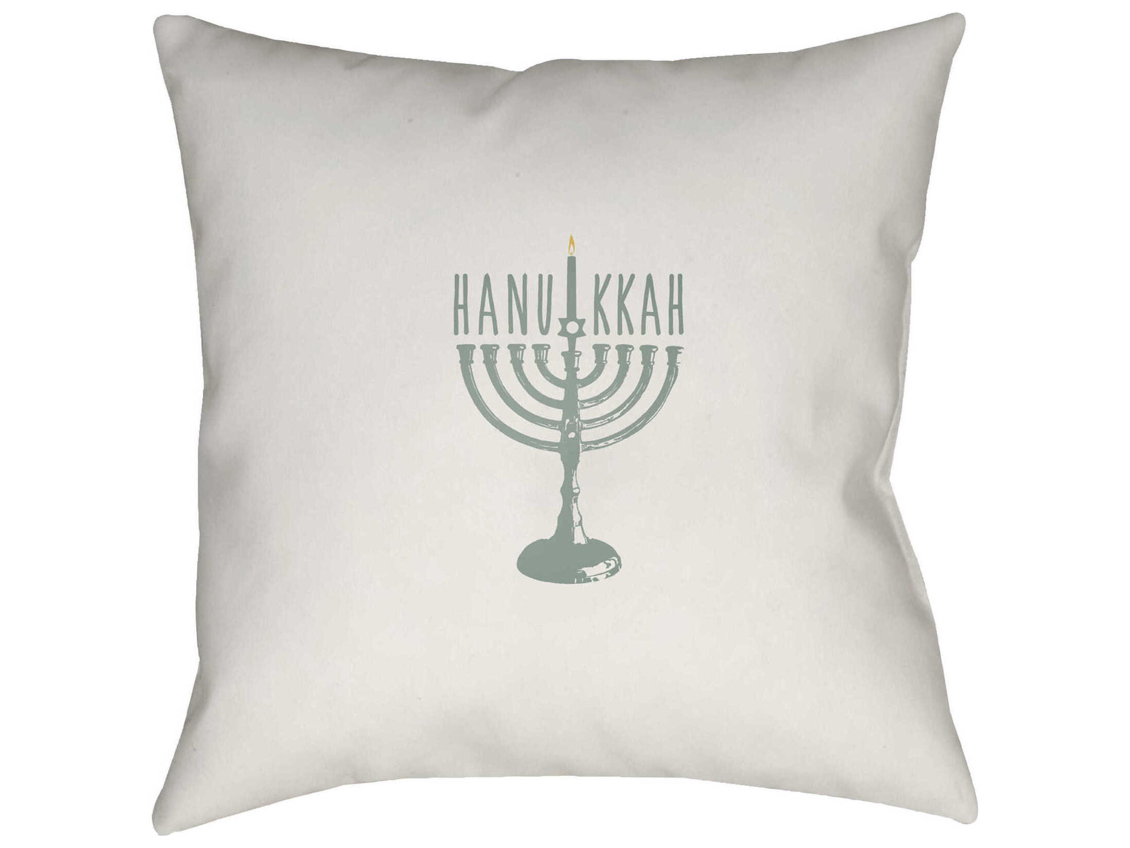 Livabliss by Surya Hanukkah Menorah Pillows