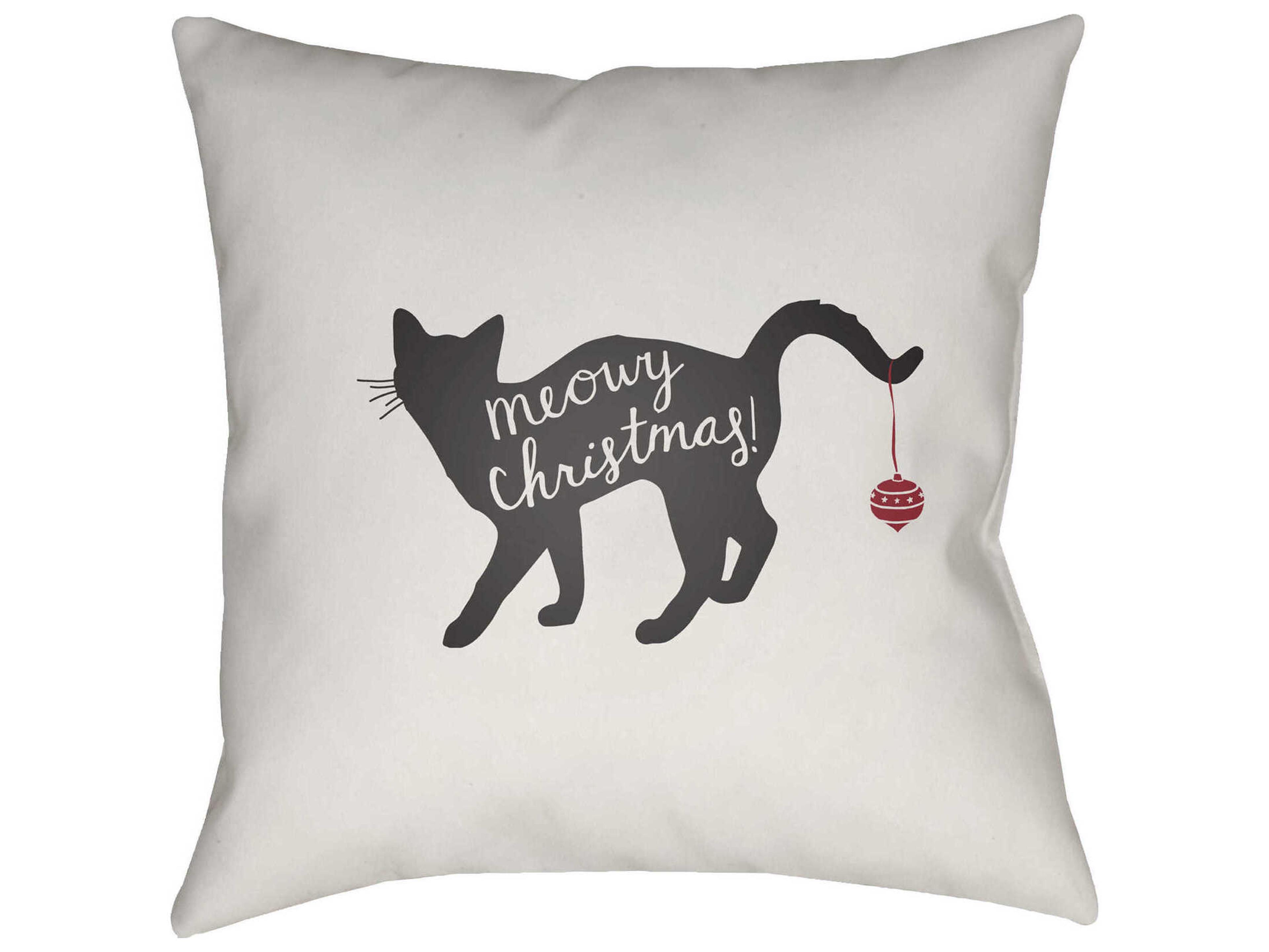 Livabliss by Surya Meowy Pillows