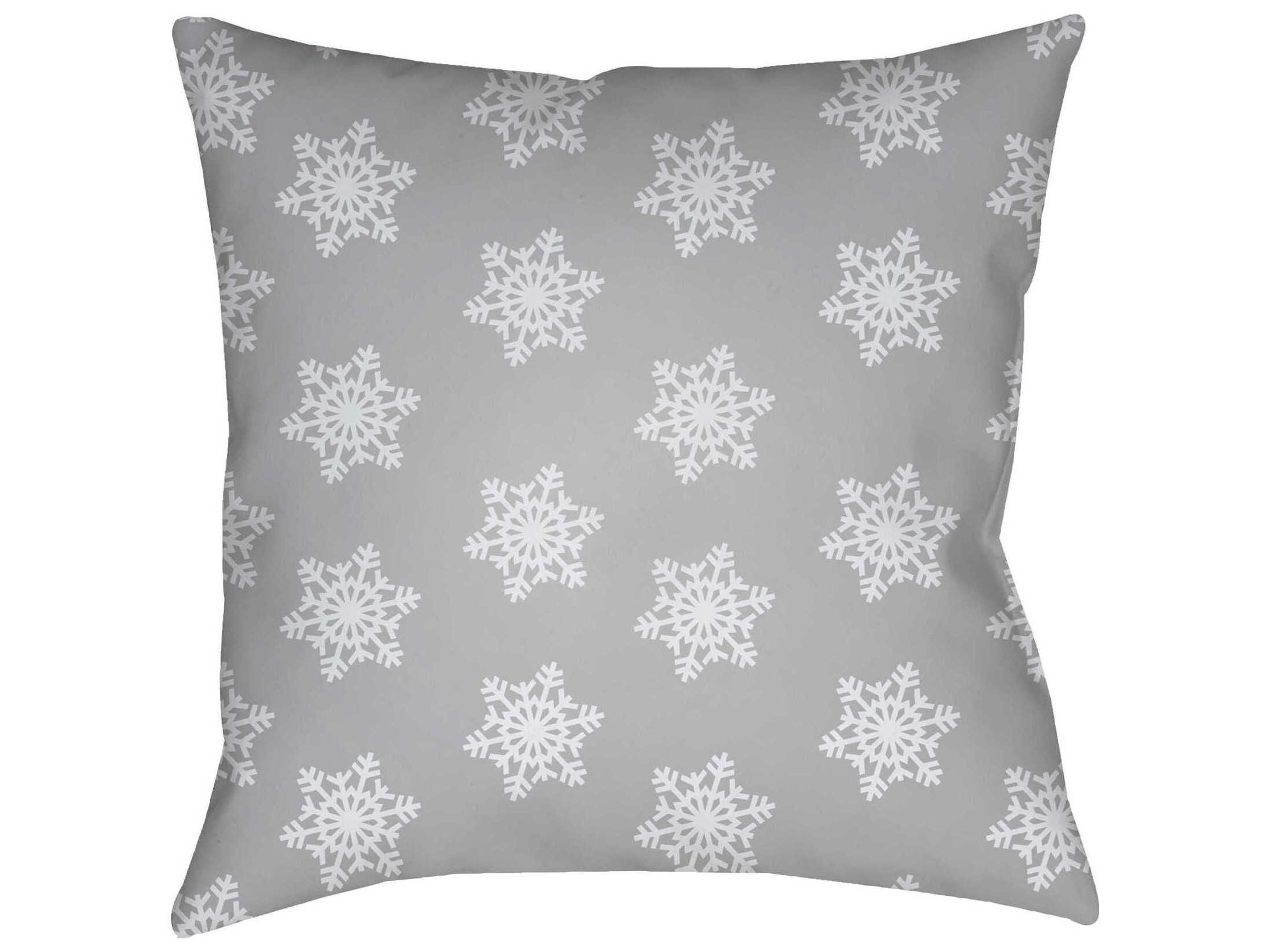 Livabliss by Surya Snowflakes Pillows