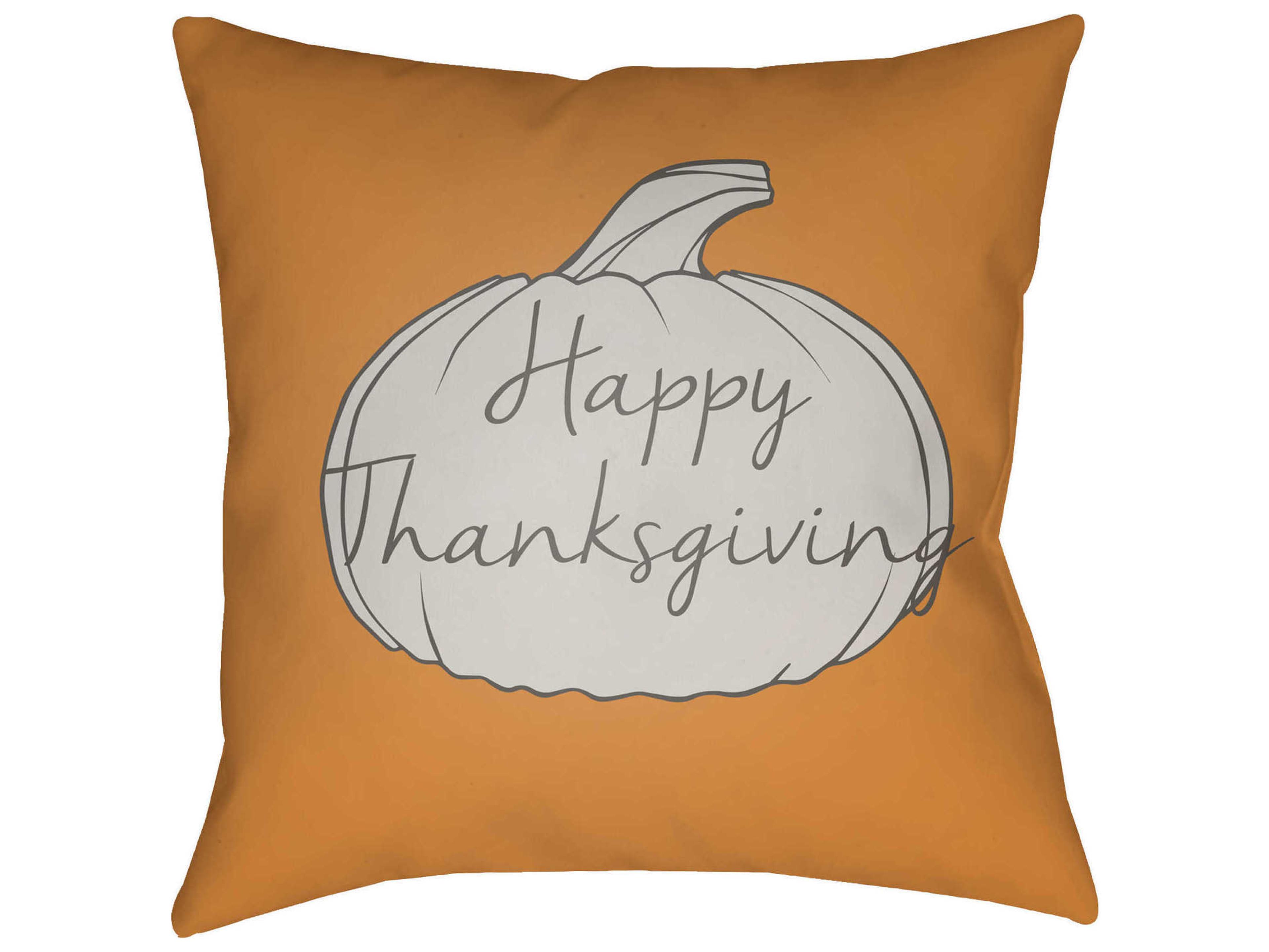Livabliss by Surya Happy Thanksgiving Pillows