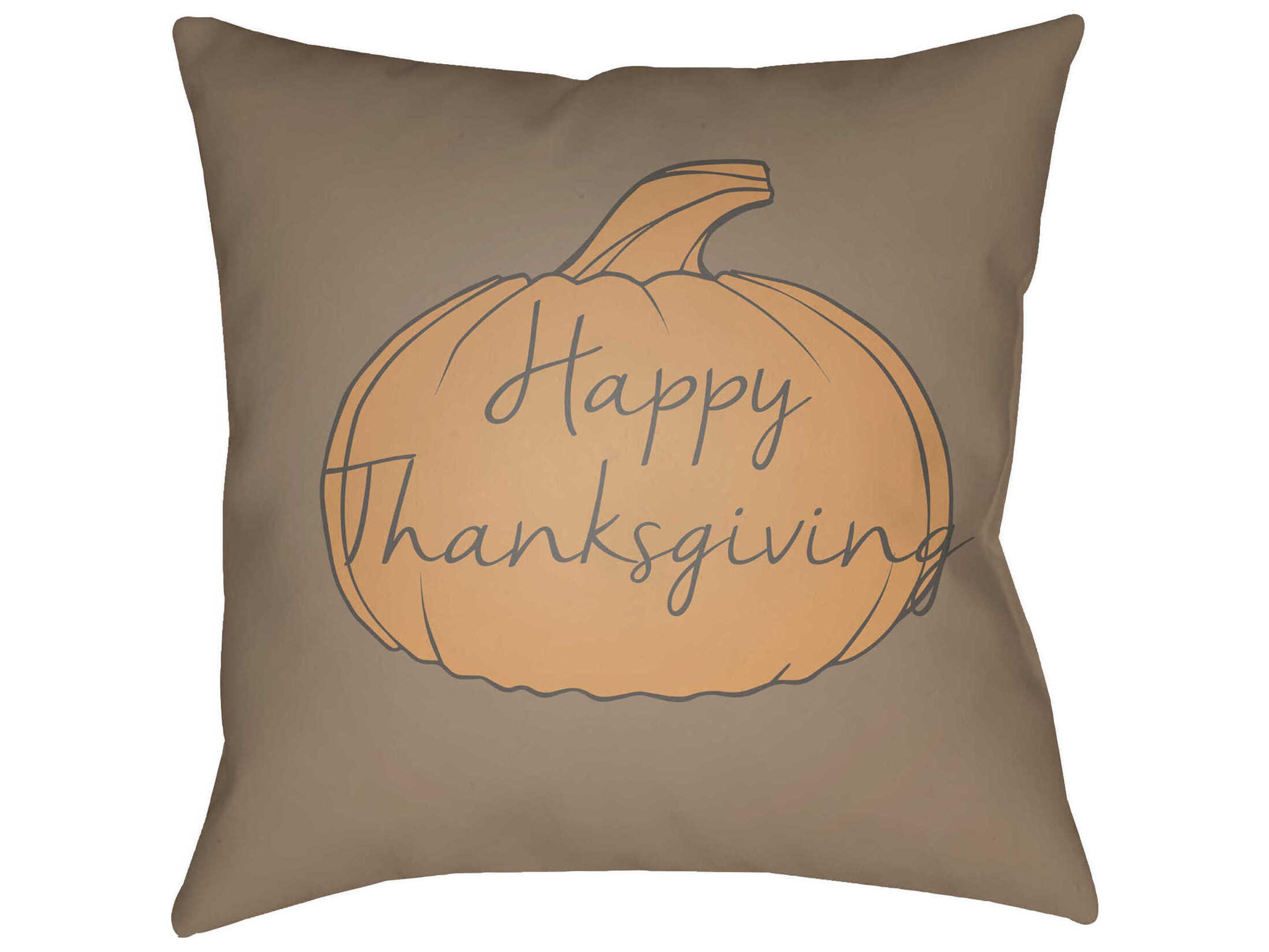 Livabliss by Surya Happy Thanksgiving Pillows