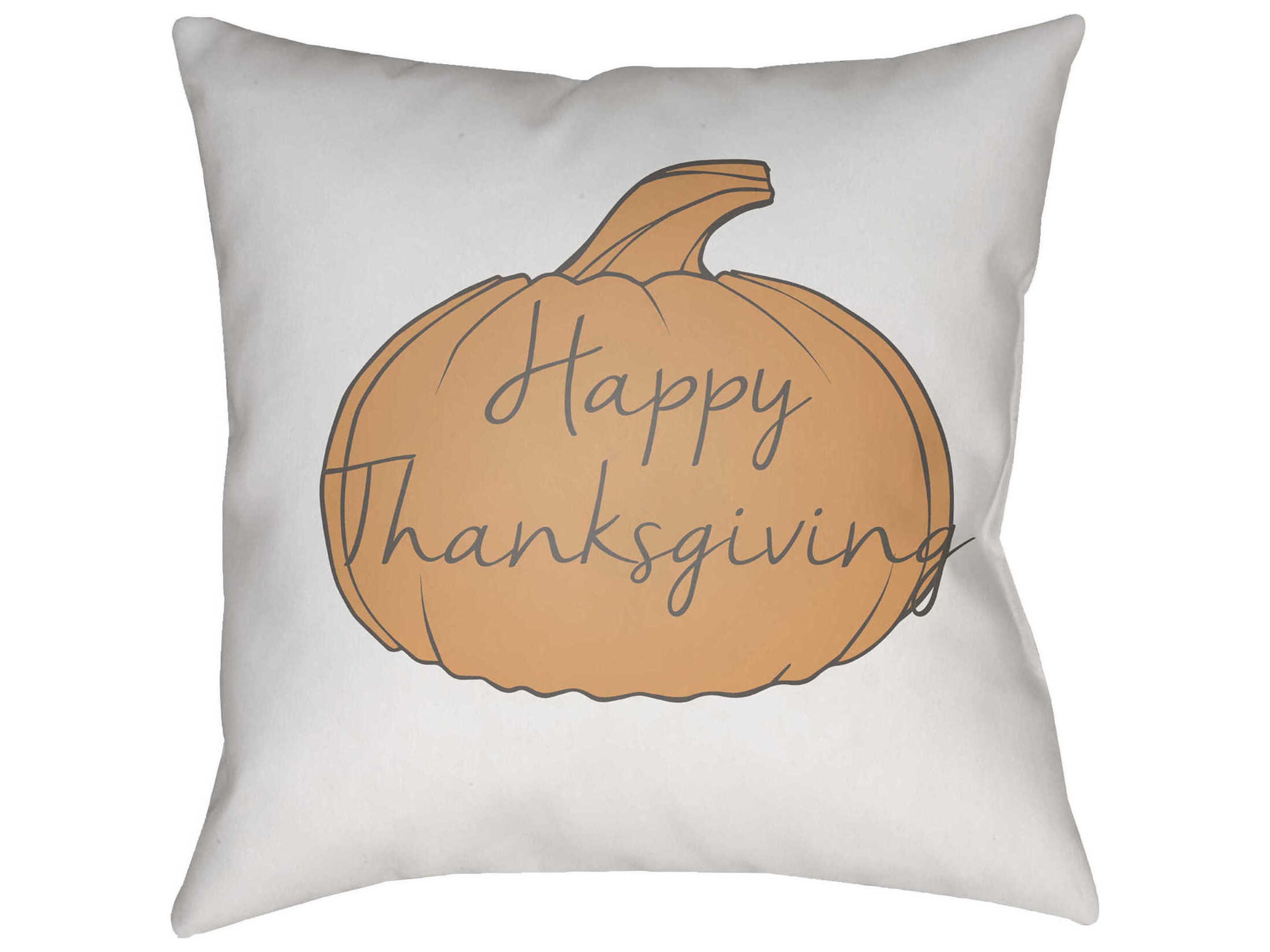 Livabliss by Surya Happy Thanksgiving Pillows