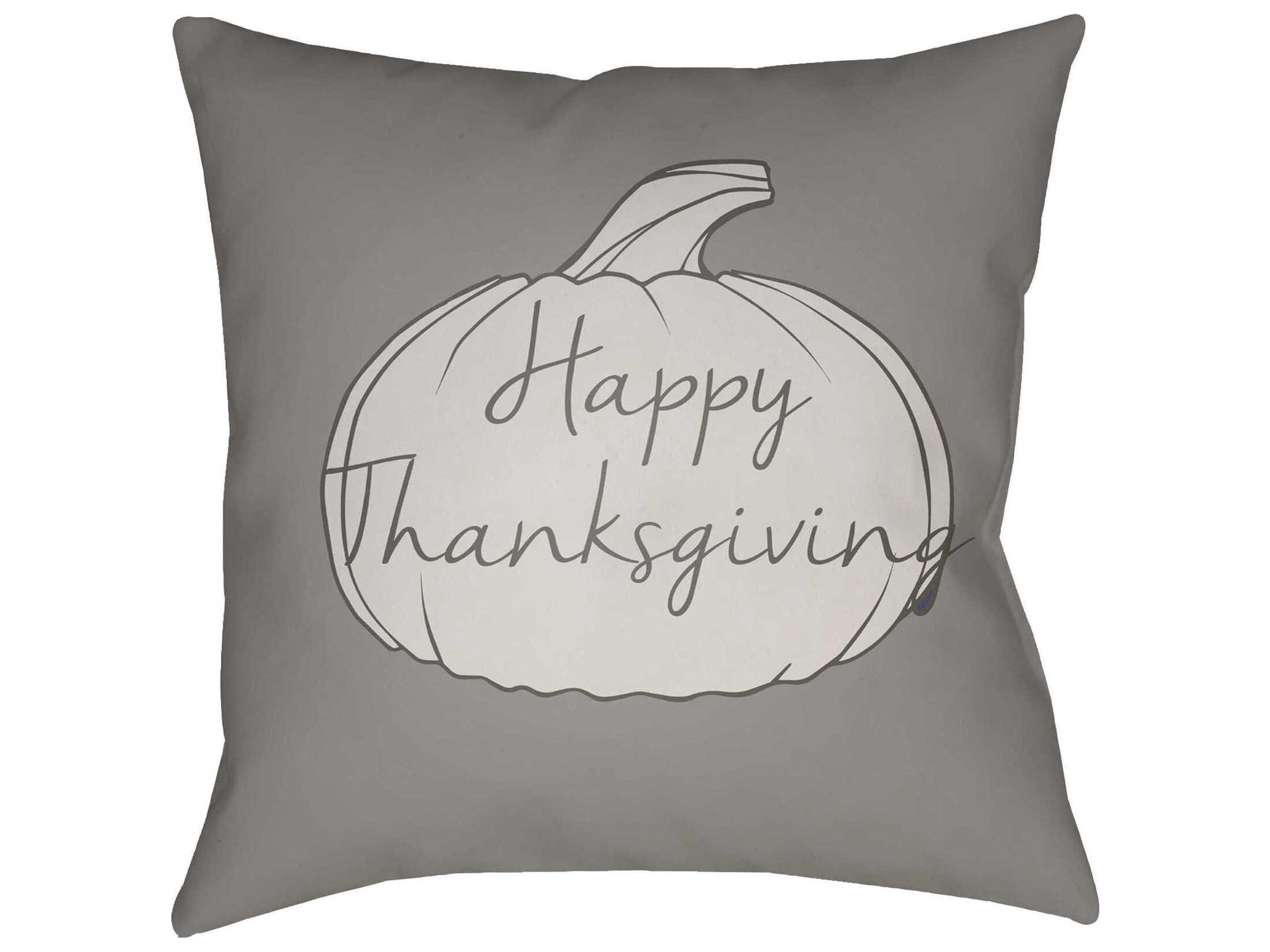 Livabliss by Surya Happy Thanksgiving Pillows