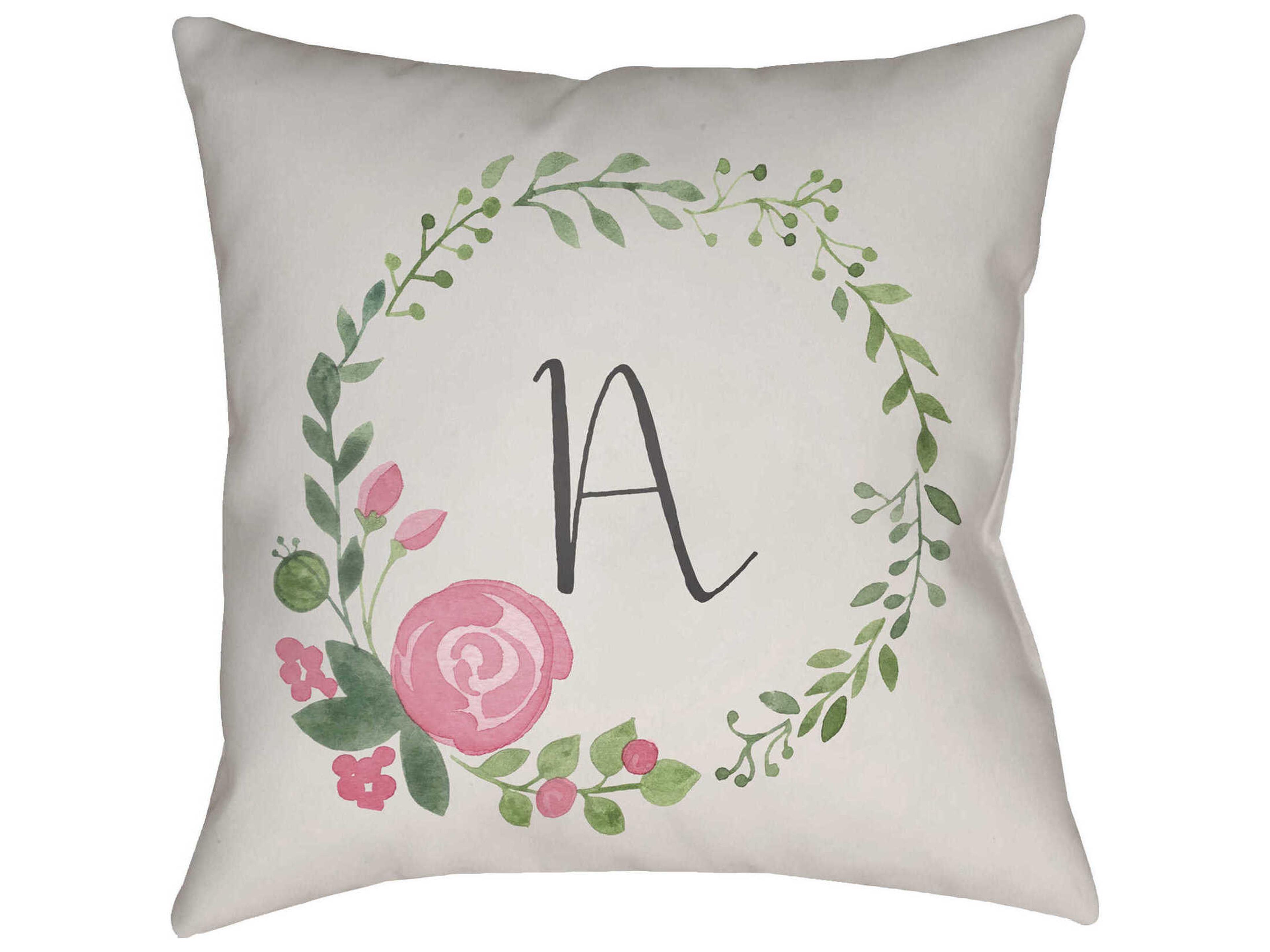 Livabliss by Surya Initials-II A Pillow