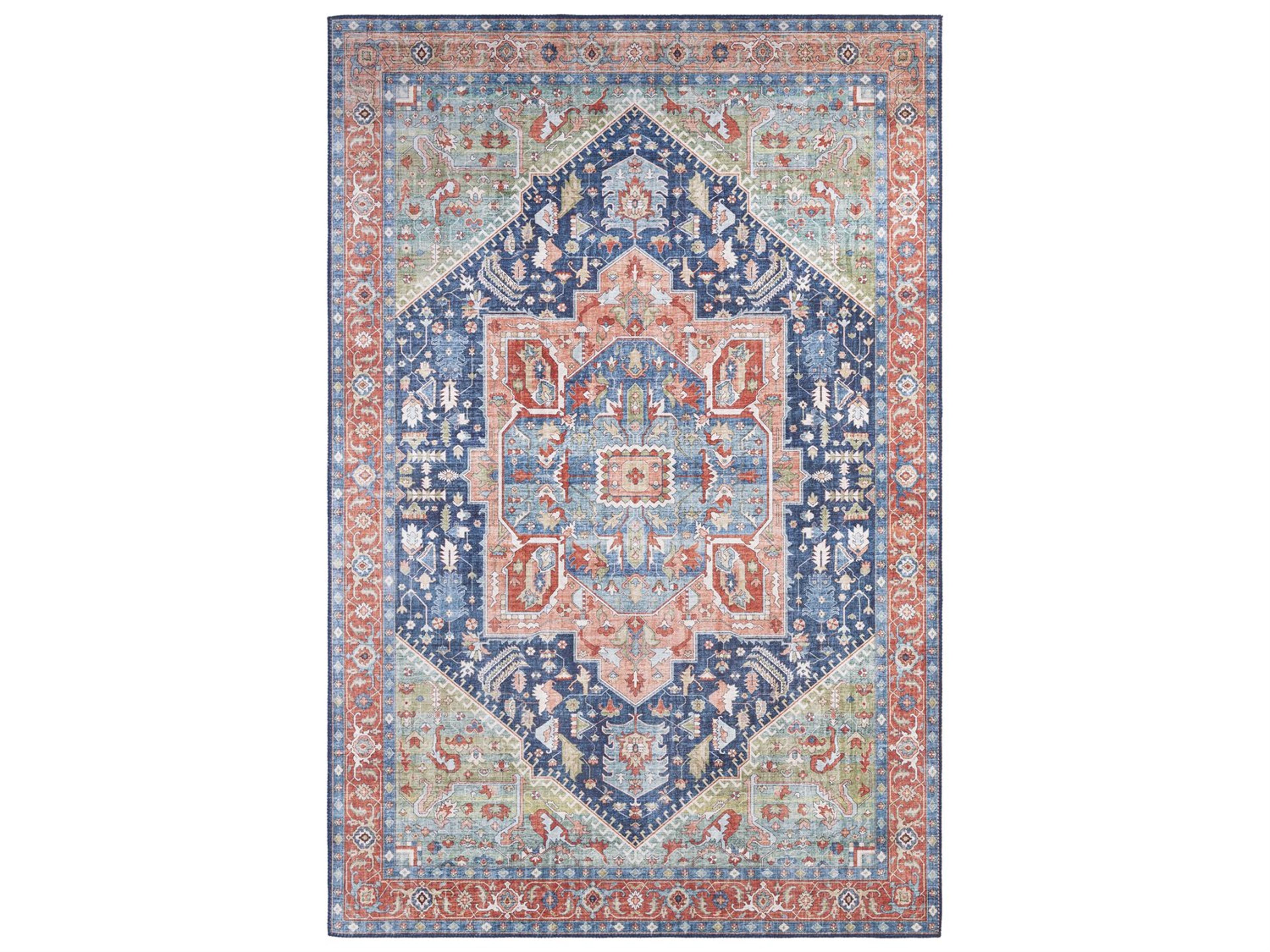 Livabliss by Surya Iris Bordered Runner Area Rug