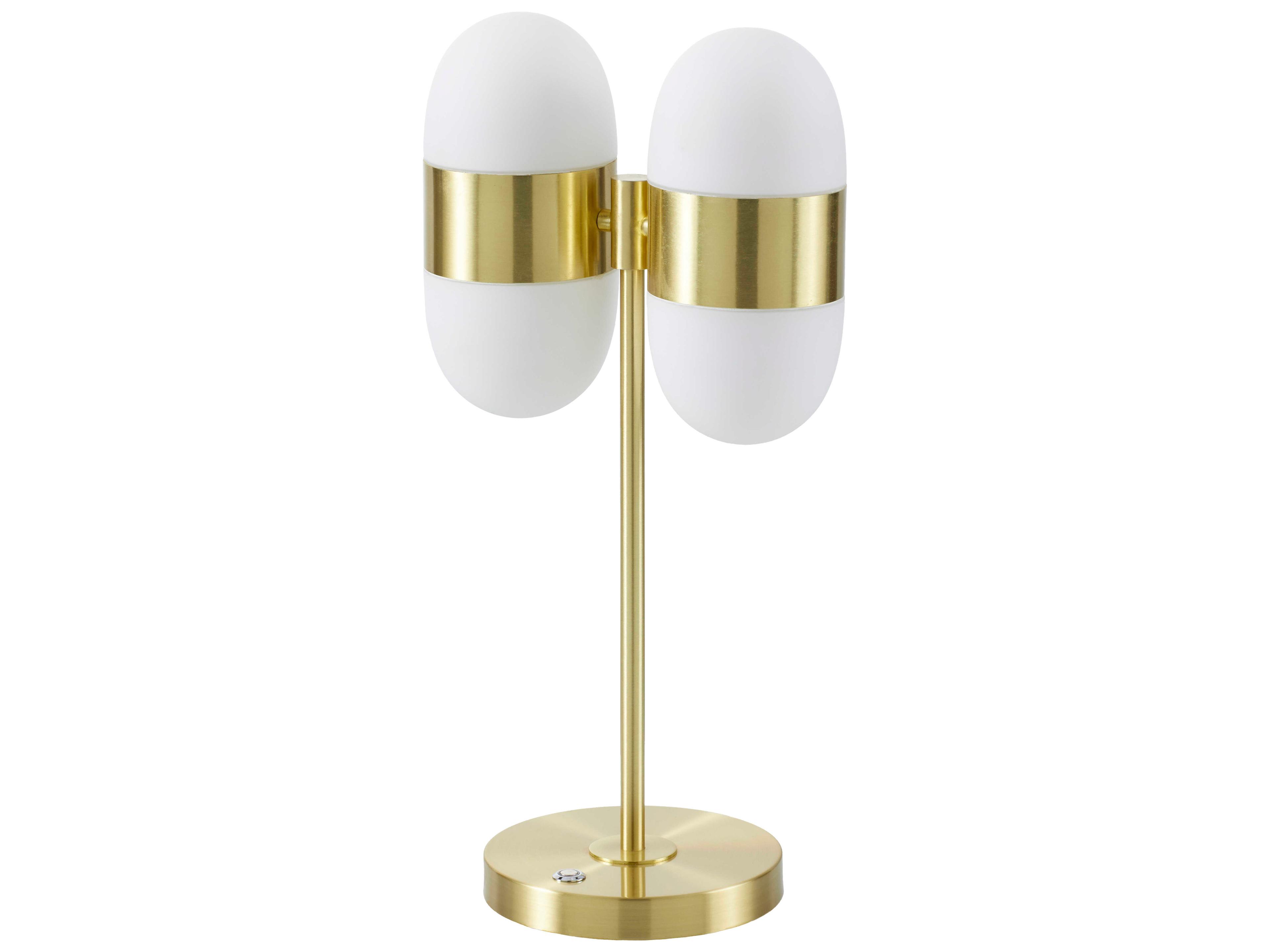 Livabliss by Surya Jonan Metallic Gold Table Lamp