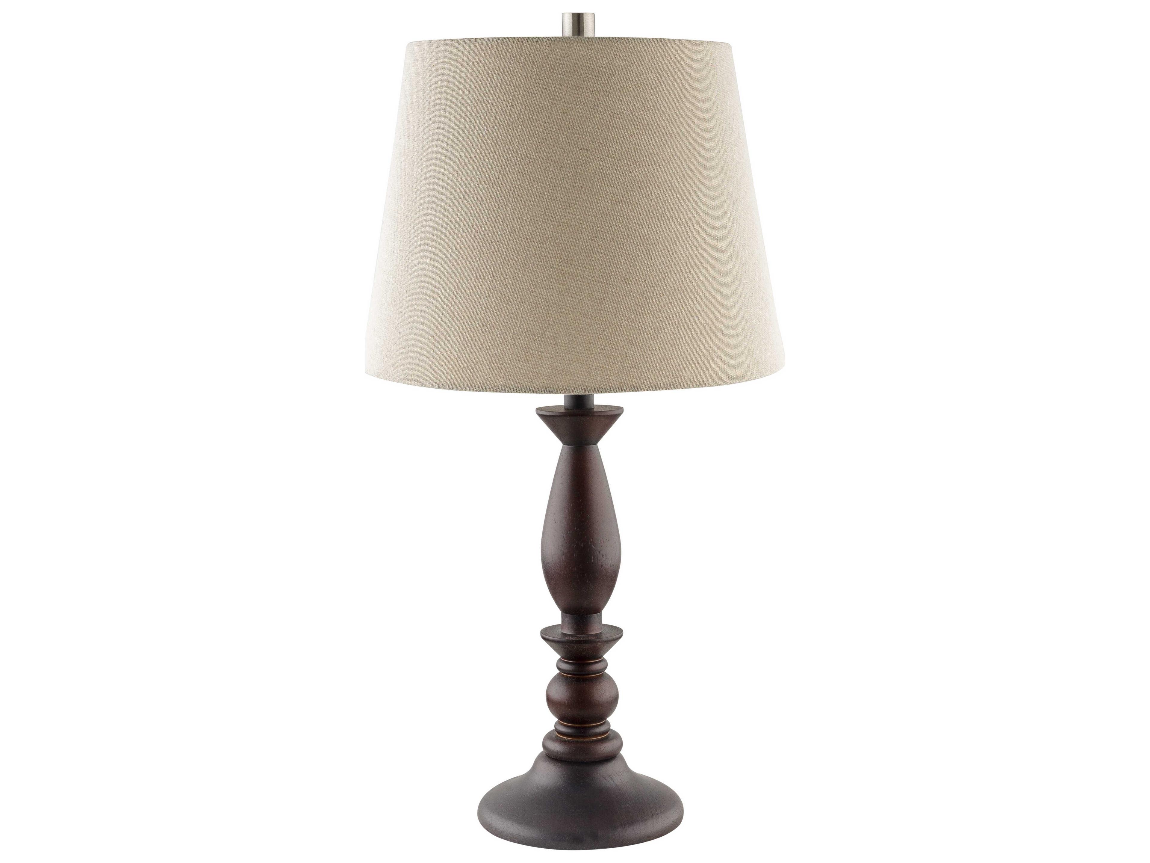 Livabliss by Surya Kauri Dark Brown Table Lamp
