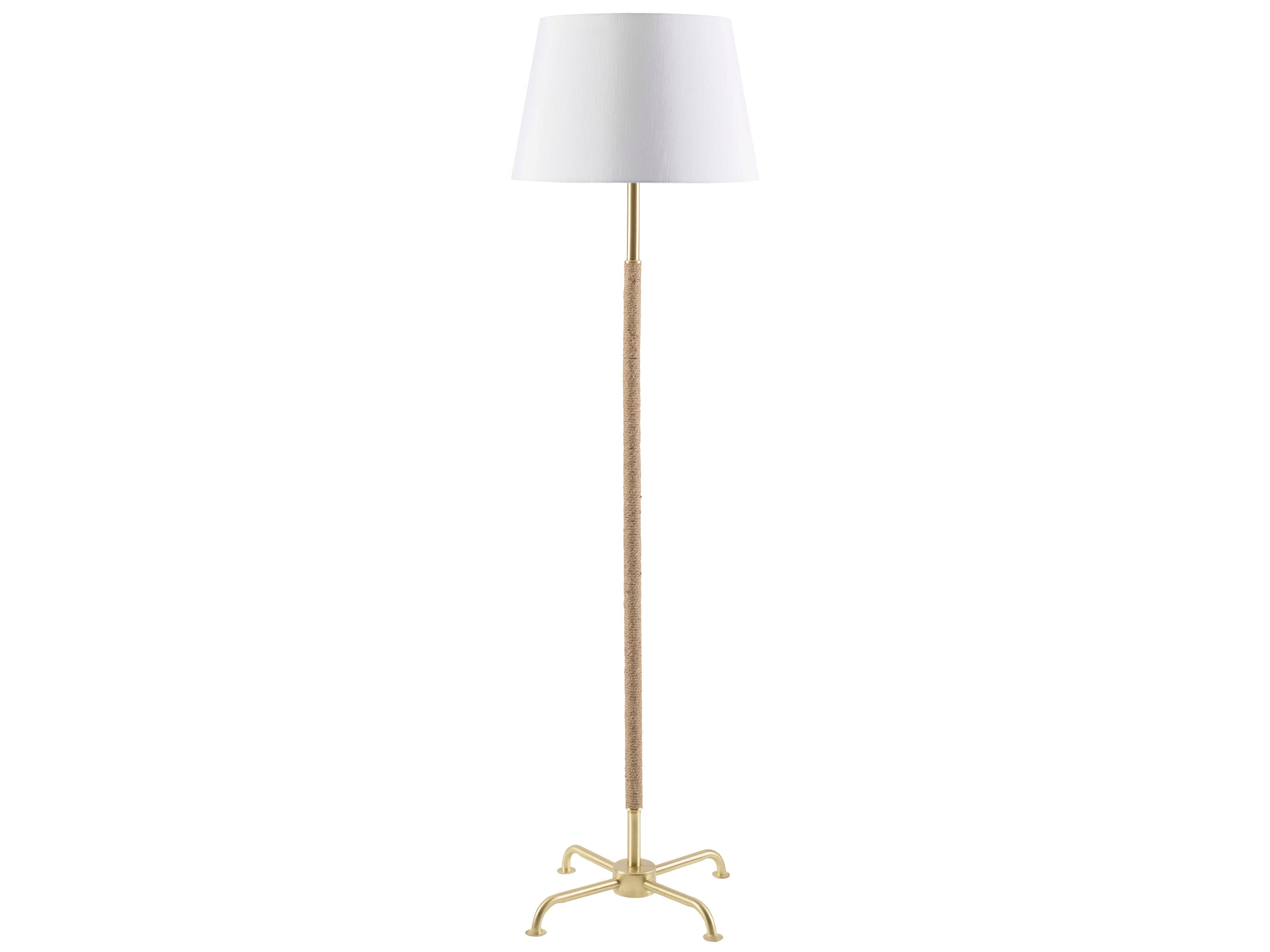 Livabliss by Surya Kamo Gold Floor Lamp