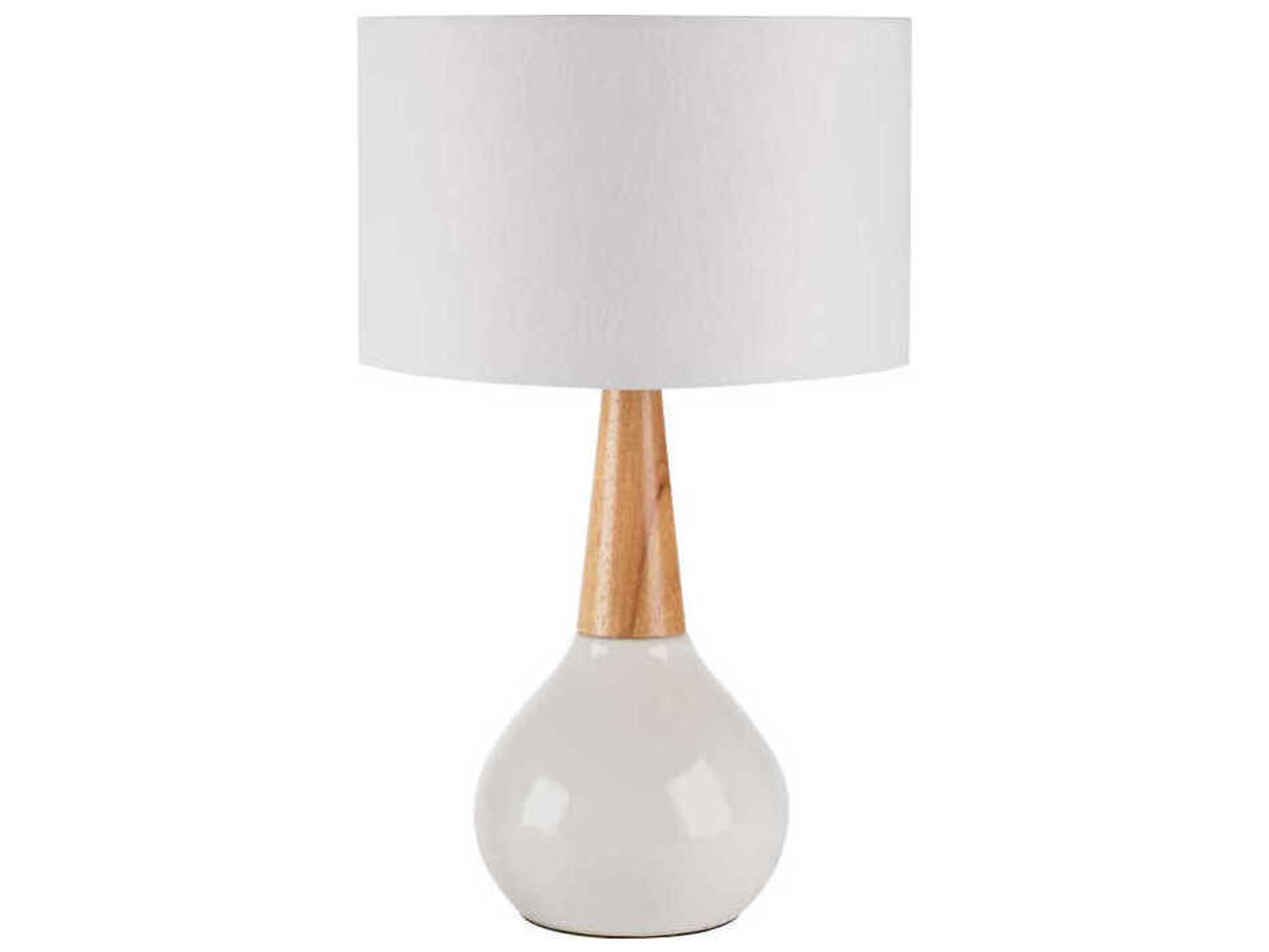 Kent White Table Lamp