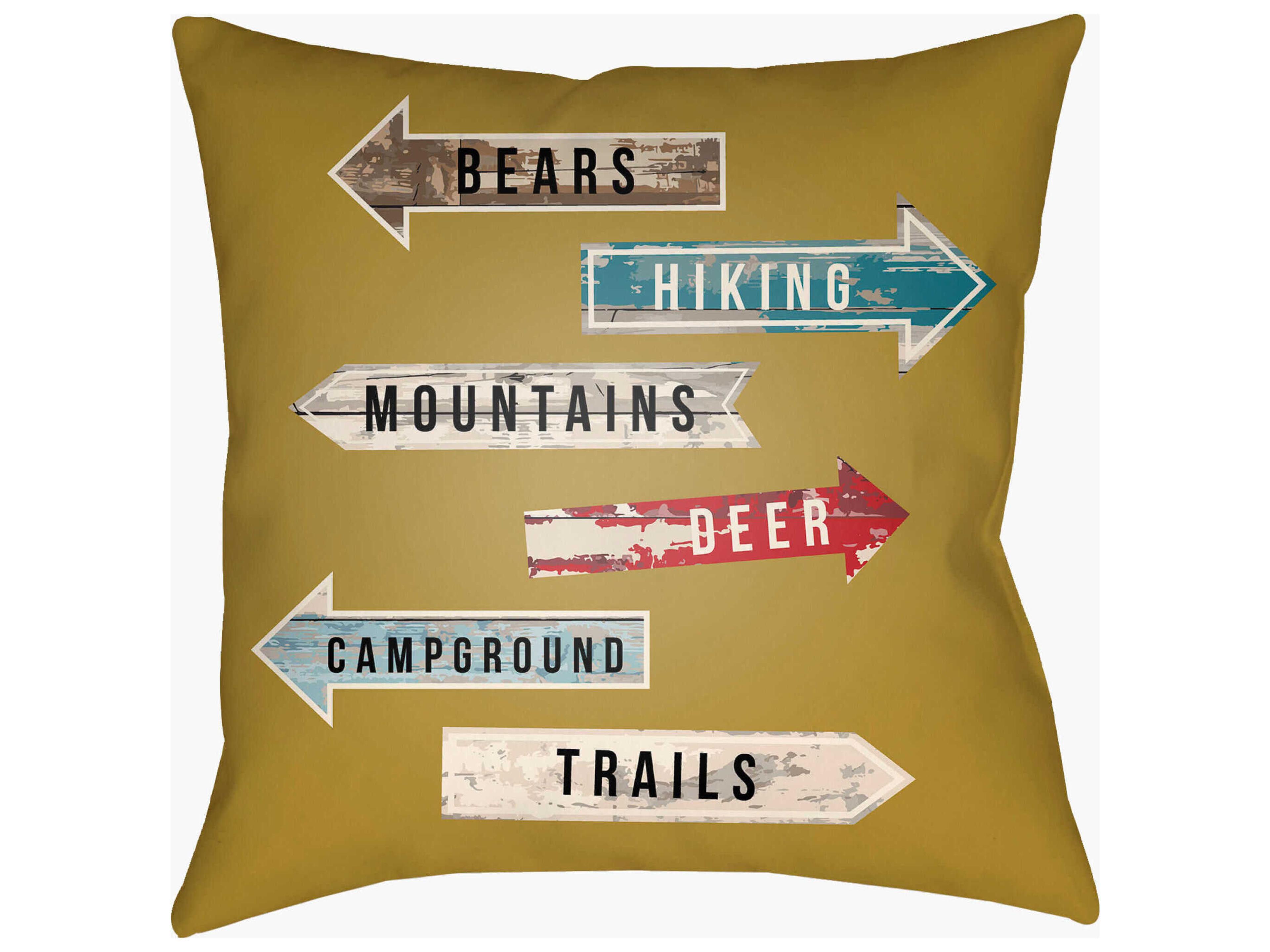 Livabliss by Surya Lodge Cabin Pillows