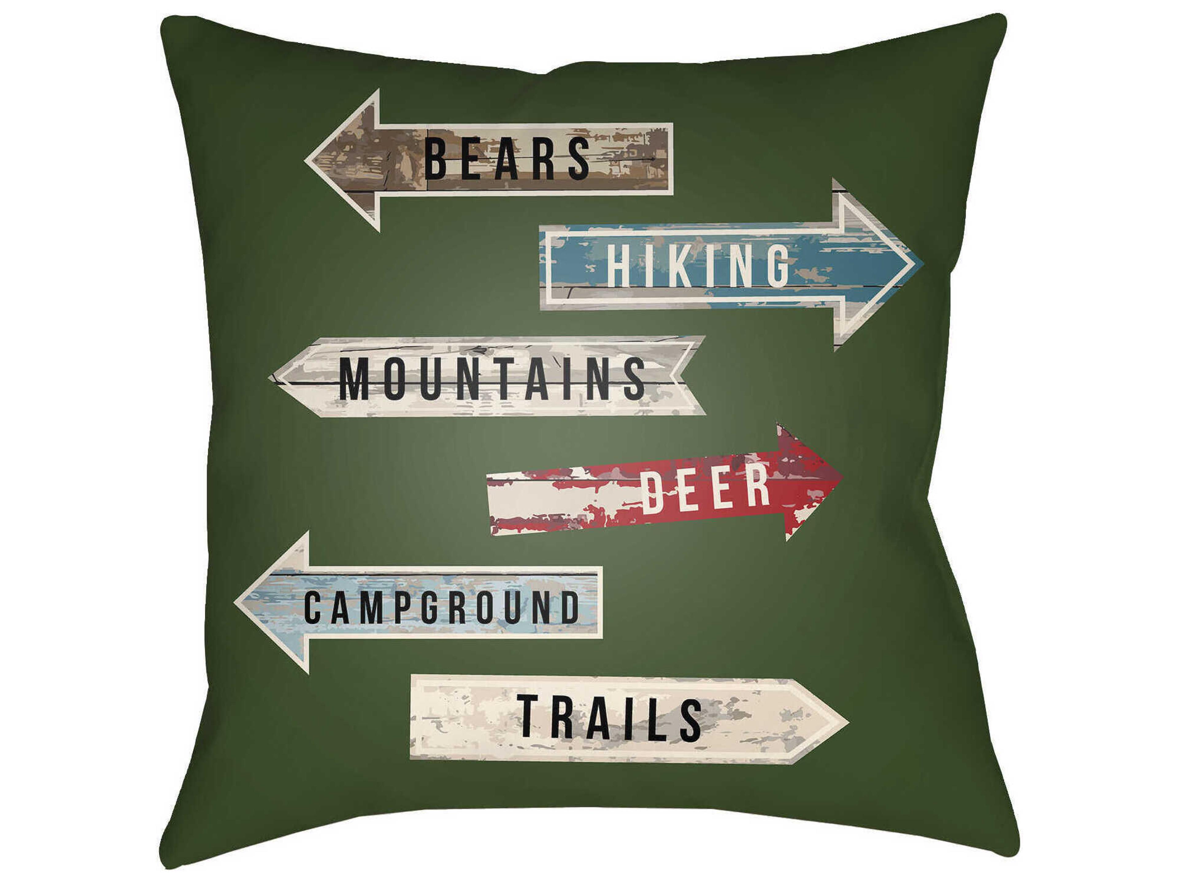 Livabliss by Surya Lodge Cabin Pillows