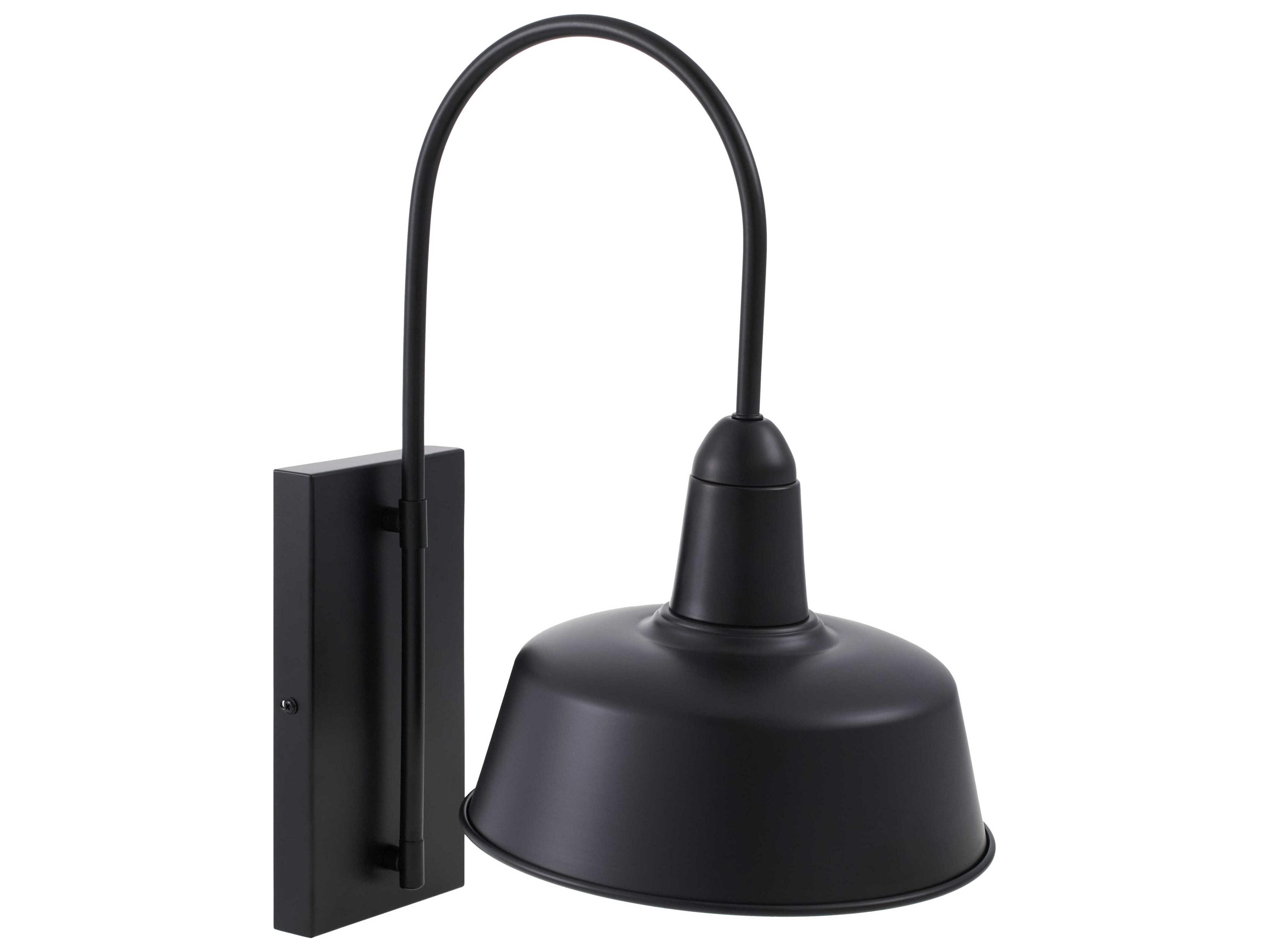 Livabliss by Surya Lemaster 1-Light Black Wall Sconce