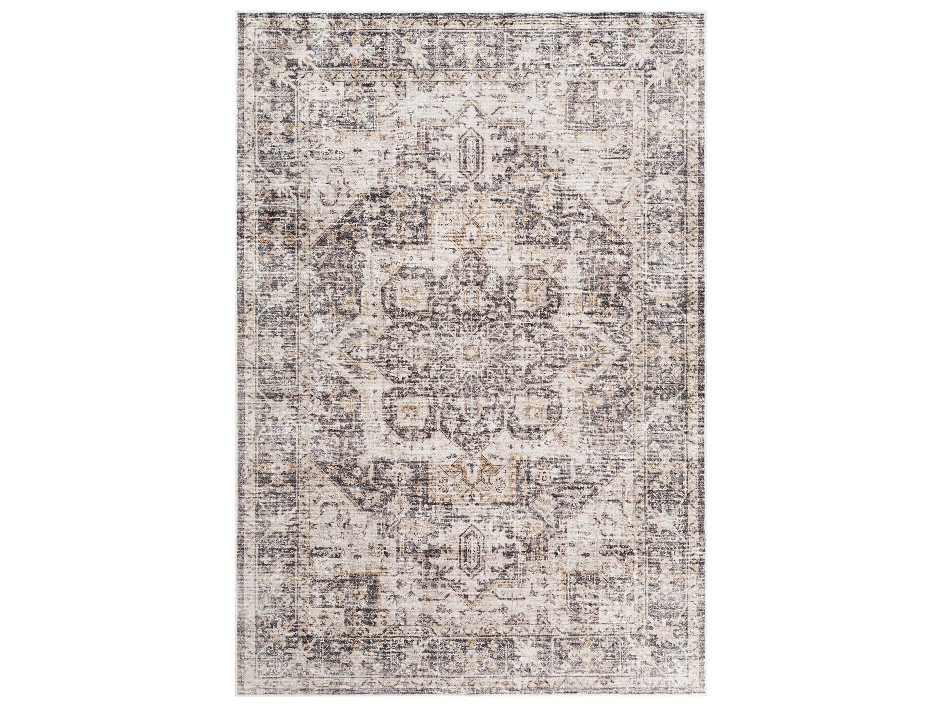 Livabliss by Surya Lavable Bordered Runner Area Rug
