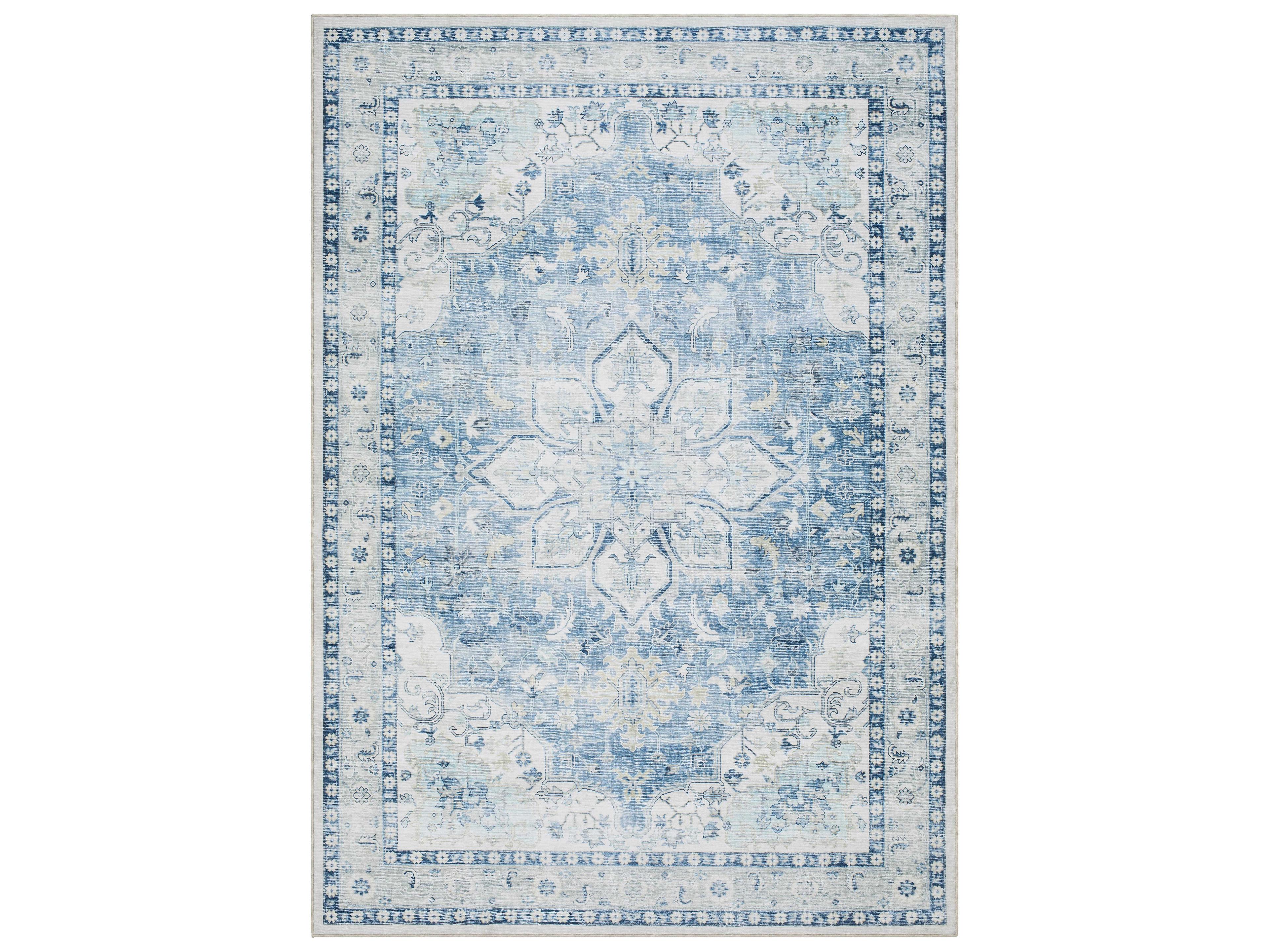Livabliss by Surya Lavable Bordered Area Rug