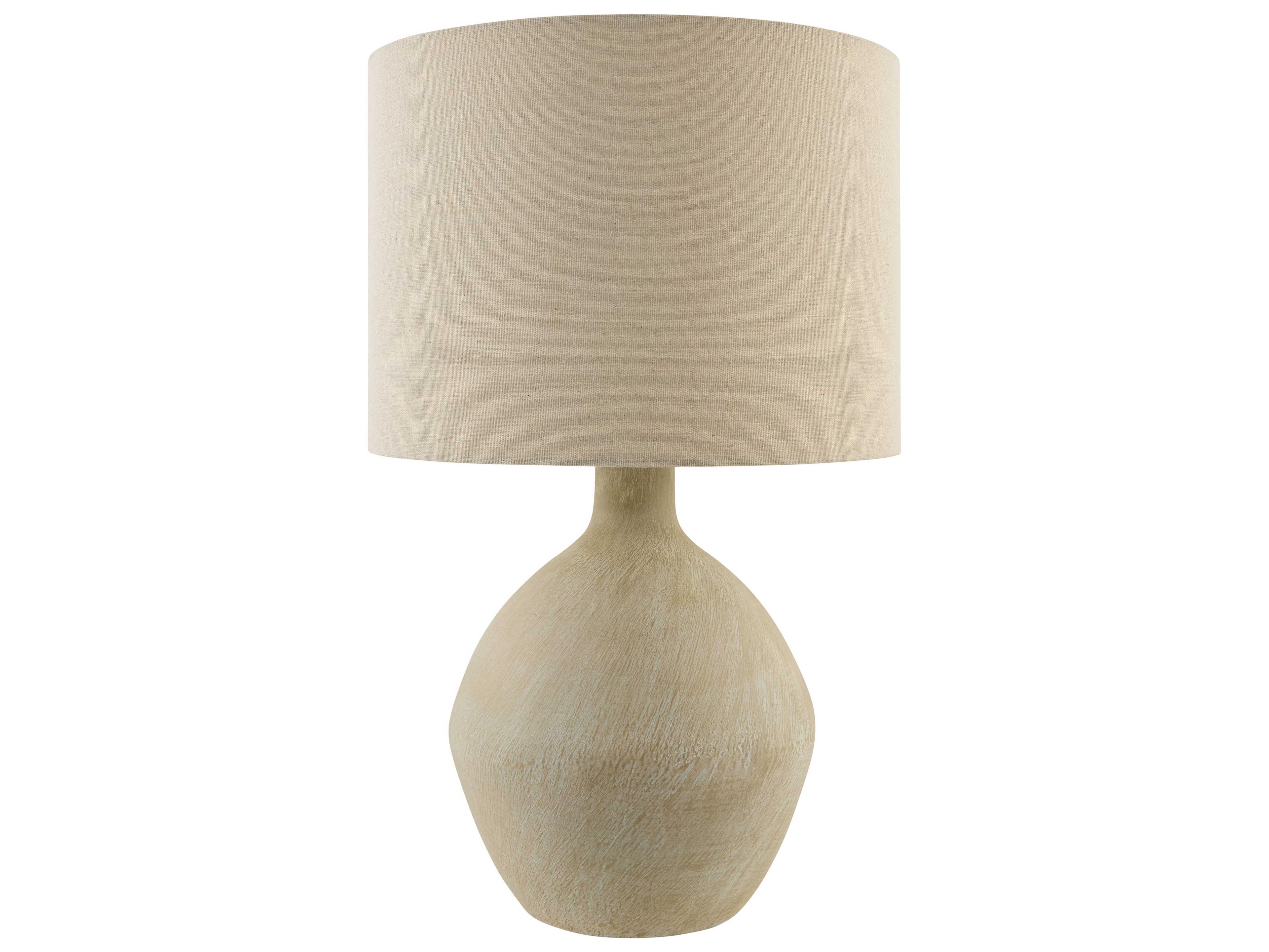 Livabliss by Surya Mably Beige Off White Table Lamp