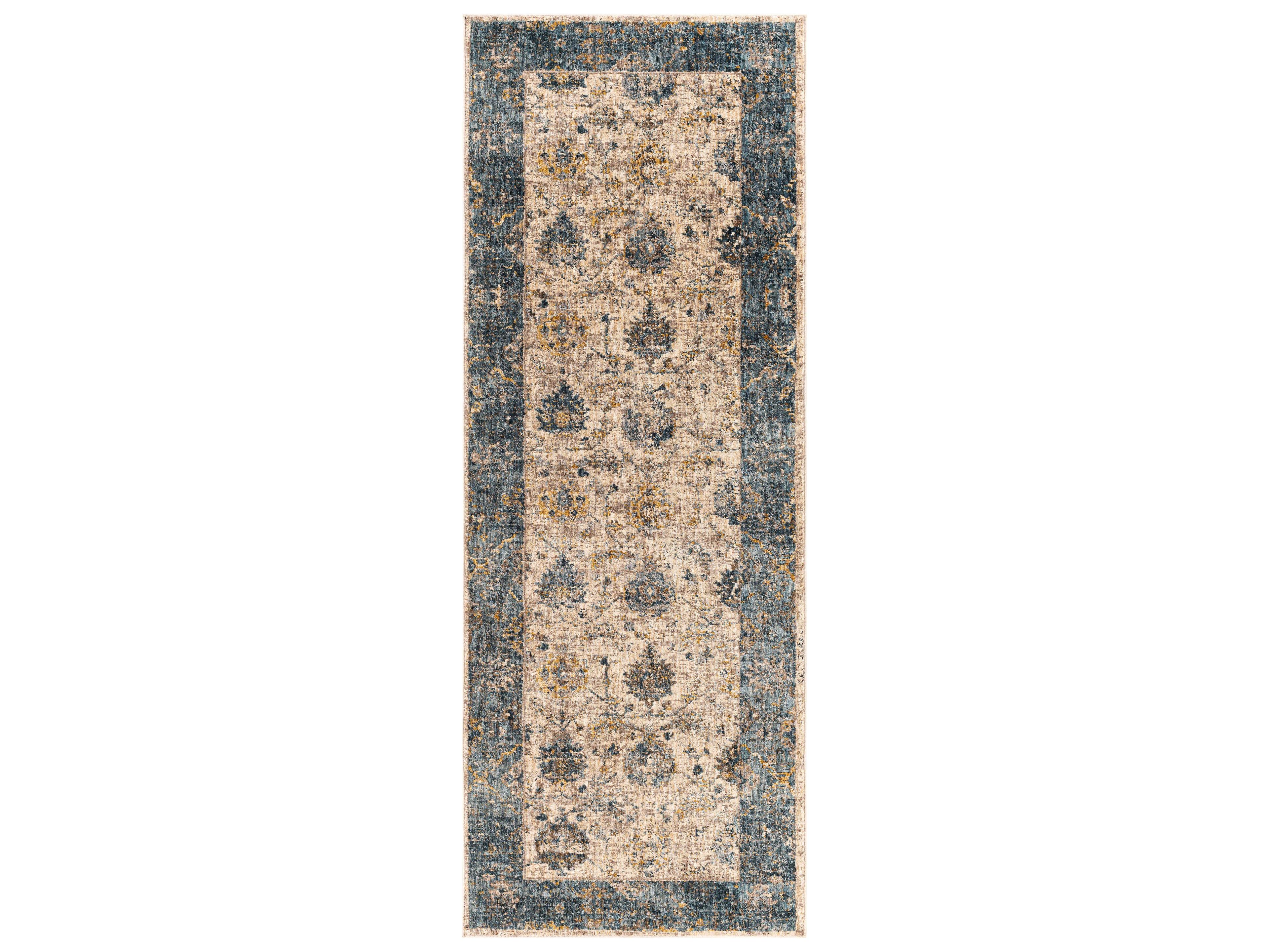 Livabliss by Surya Mirabel Bordered Runner Area Rug