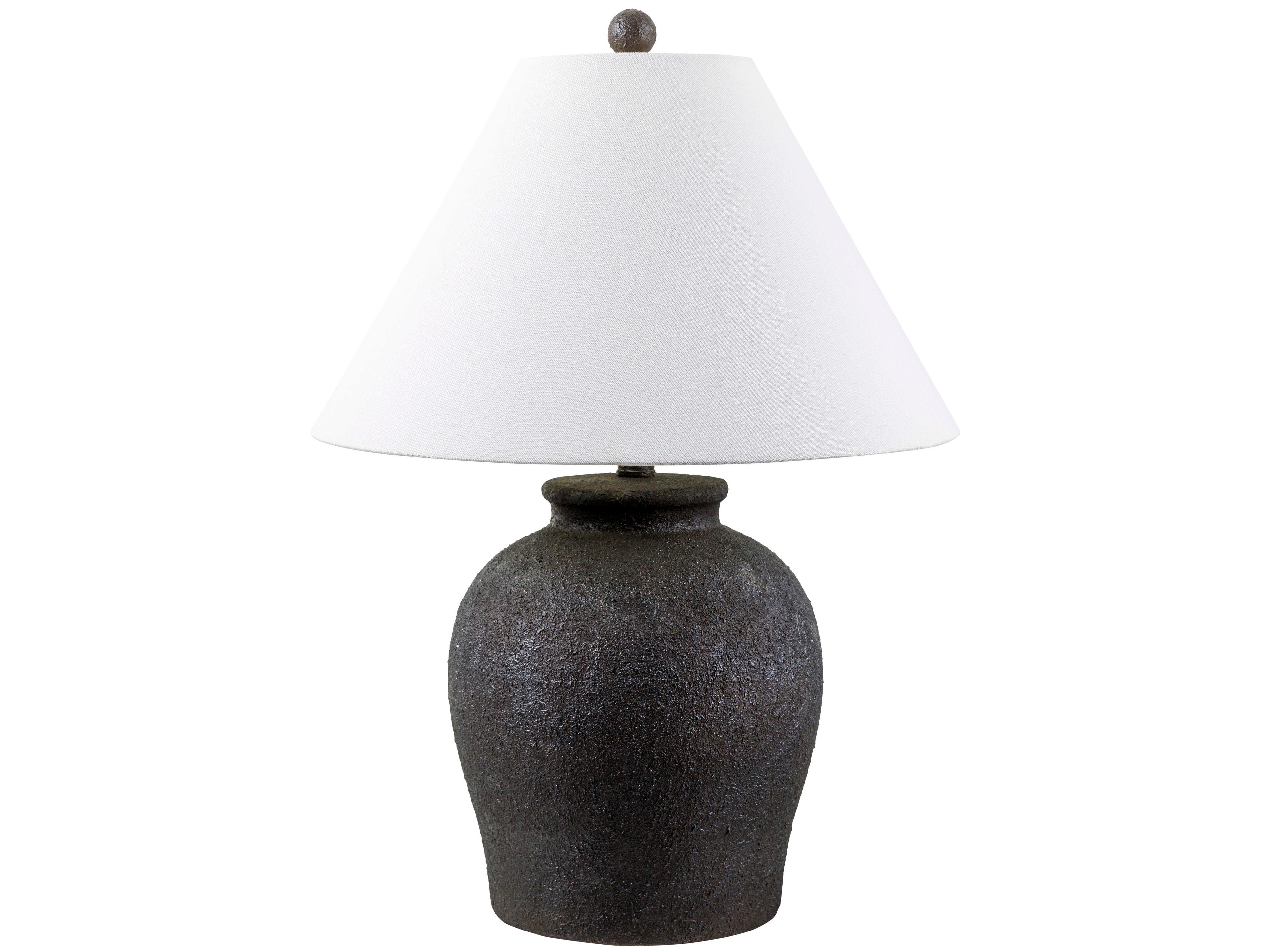 Livabliss by Surya Mabon Black Table Lamp