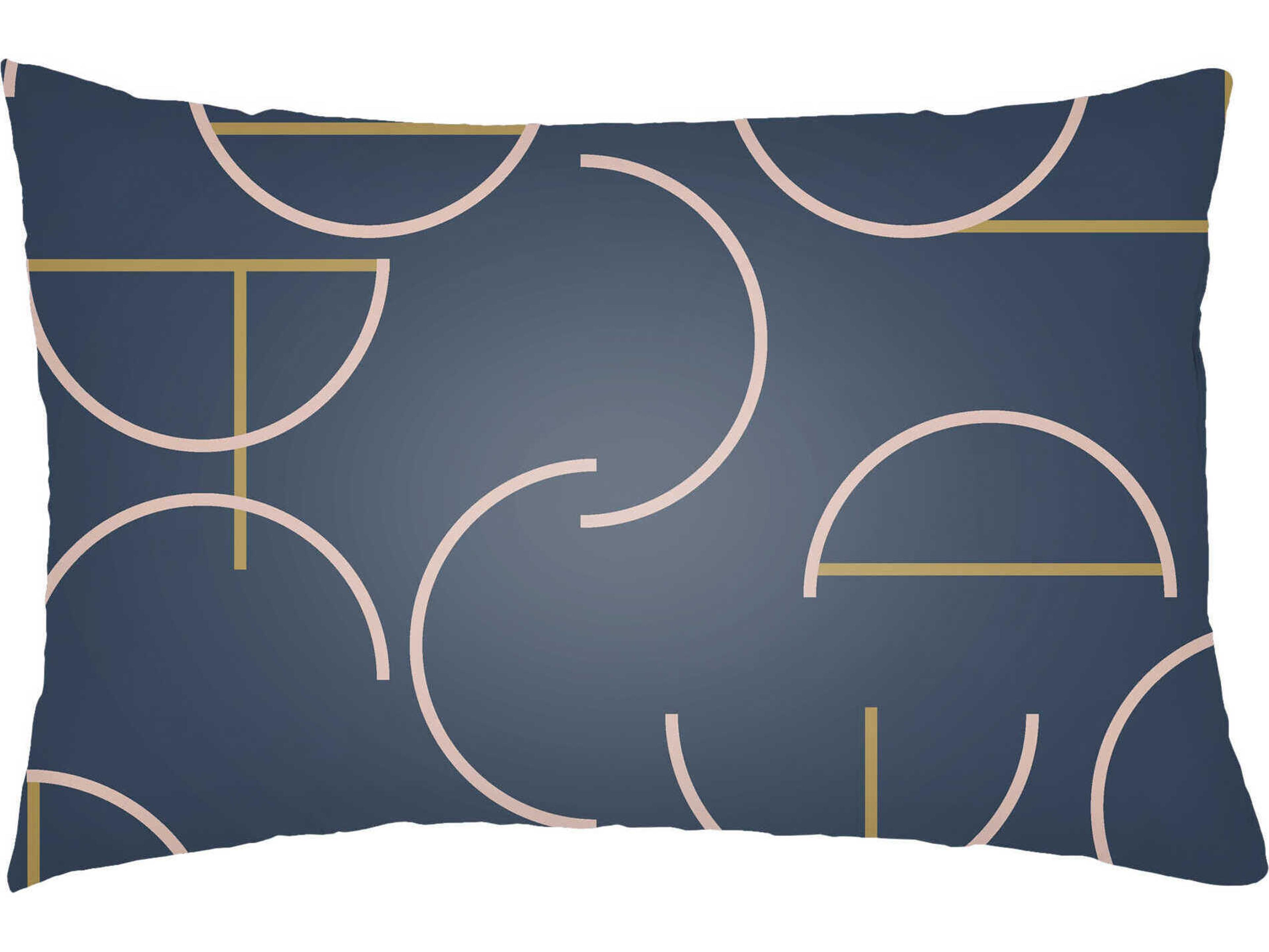 Livabliss by Surya Modern Circles Pillows