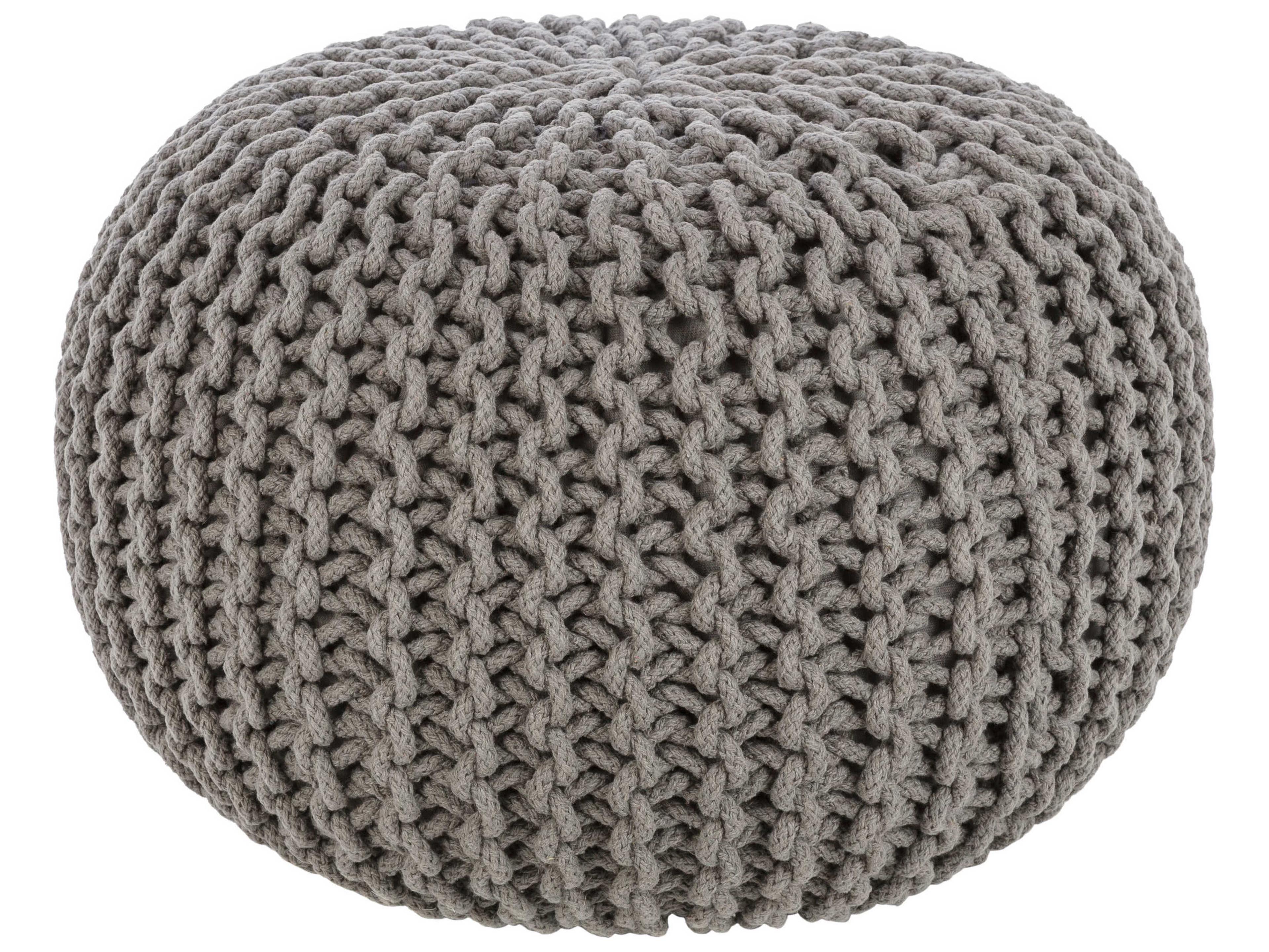 Livabliss by Surya Malmo Gray Ottoman