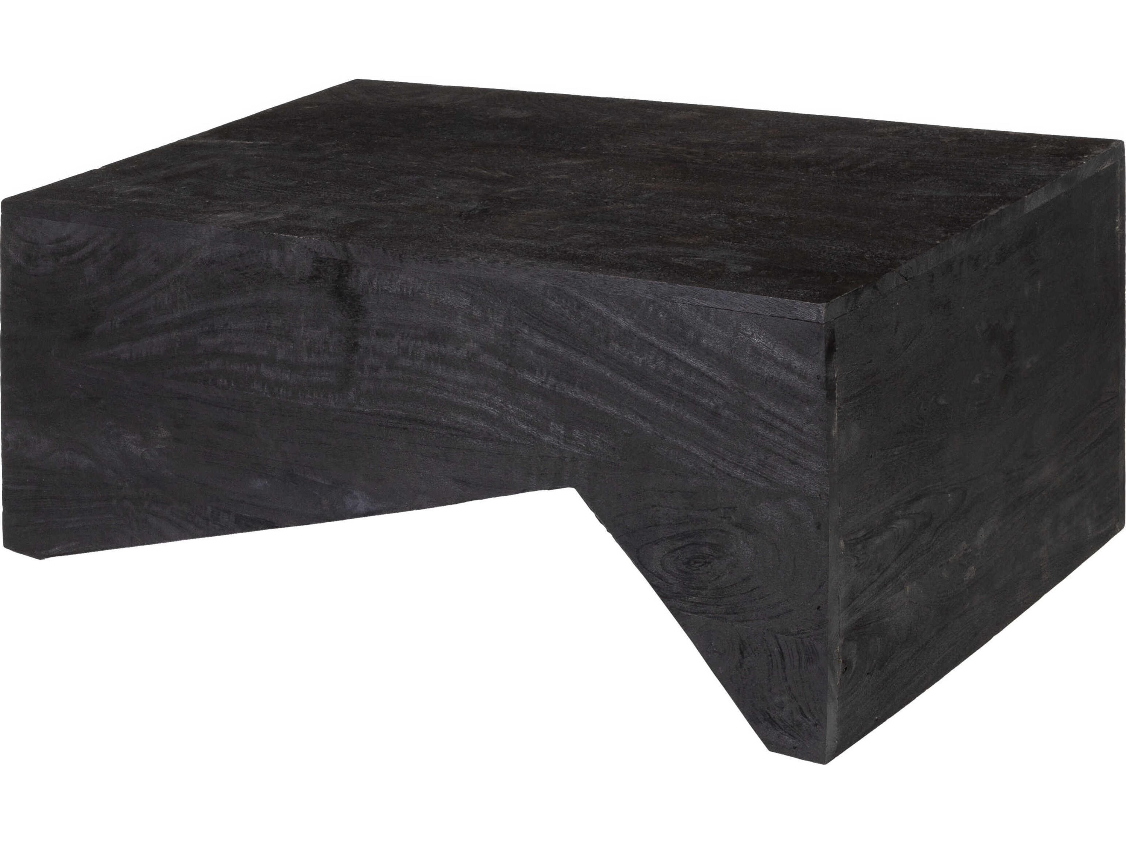 Livabliss by Surya Neemrana Rectangular Wood Black Coffee Table