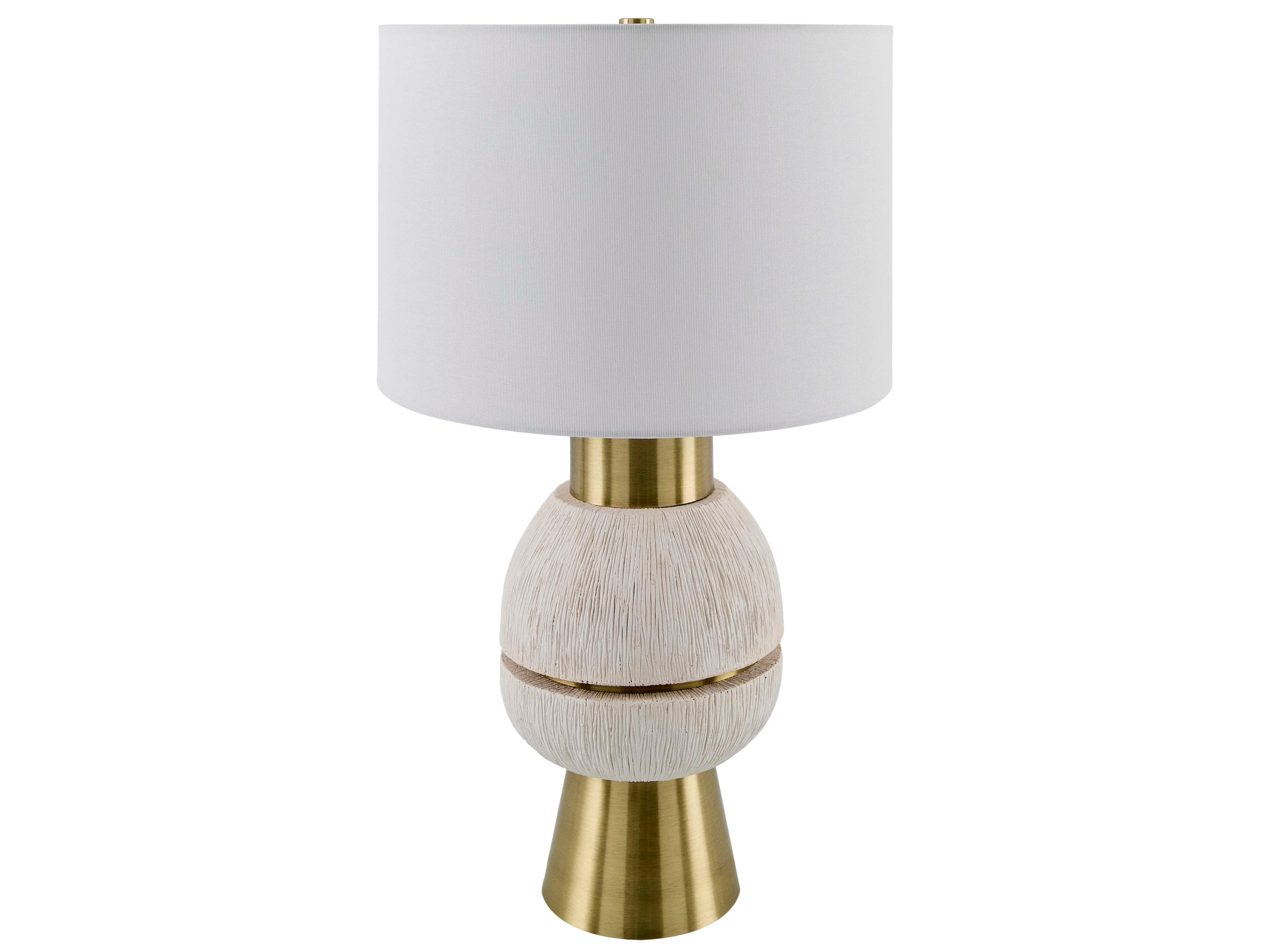 Livabliss by Surya Niobe White Buffet Lamp