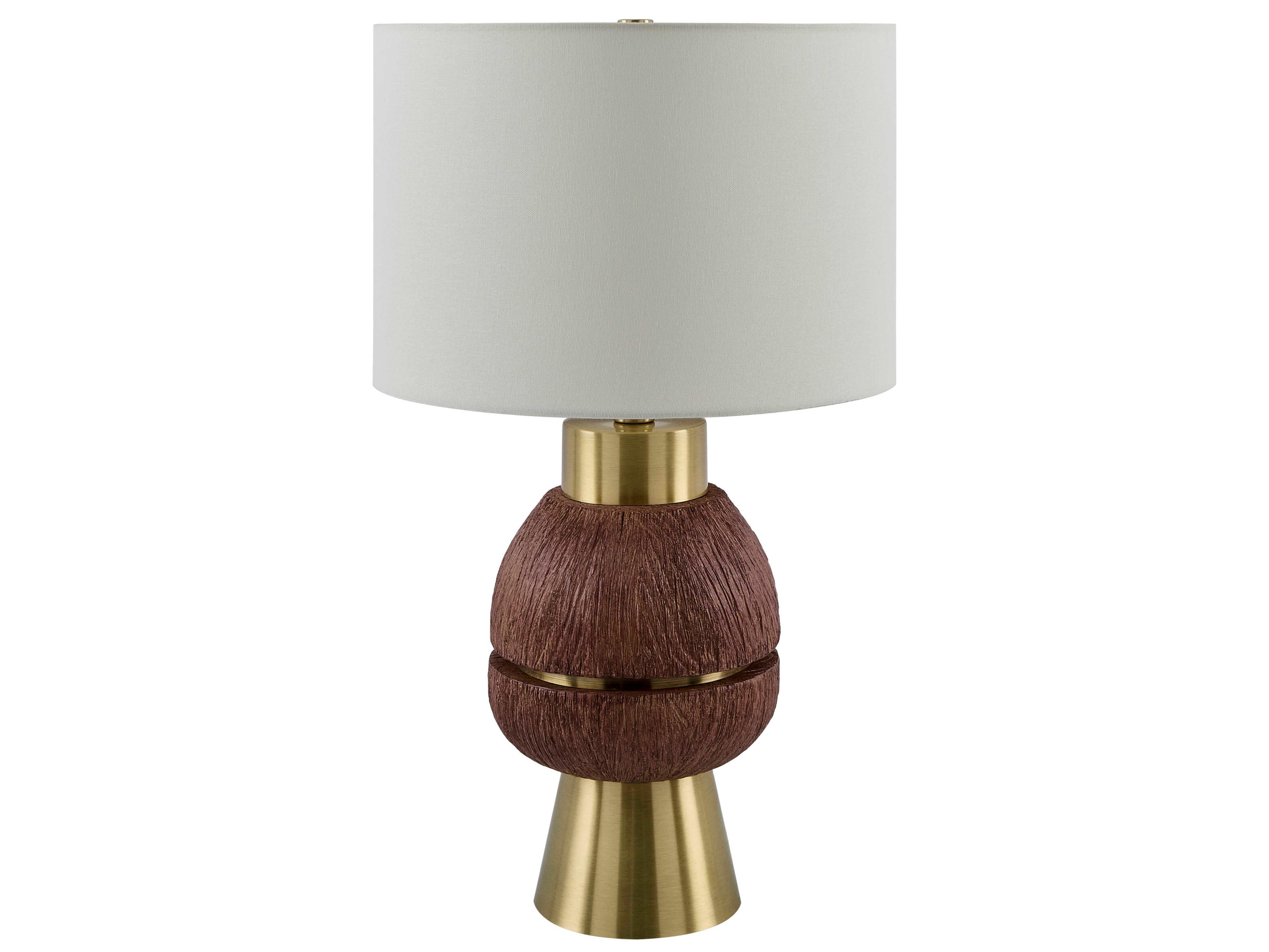 Livabliss by Surya Niobe Dark Brown Buffet Lamp
