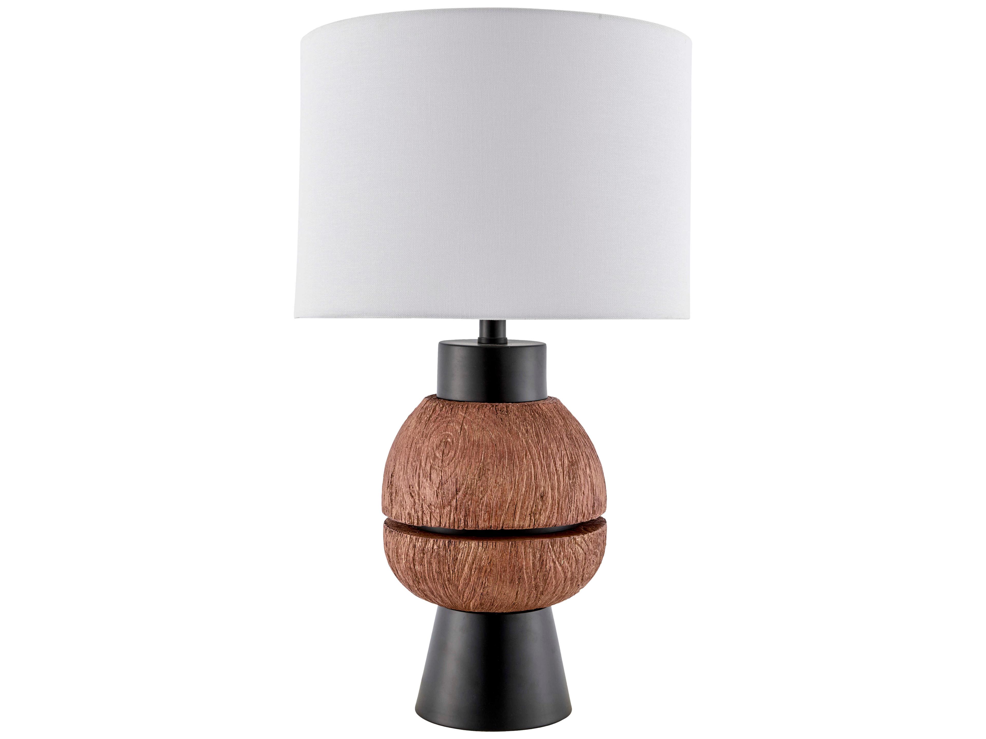 Livabliss by Surya Niobe Dark Brown Buffet Lamp