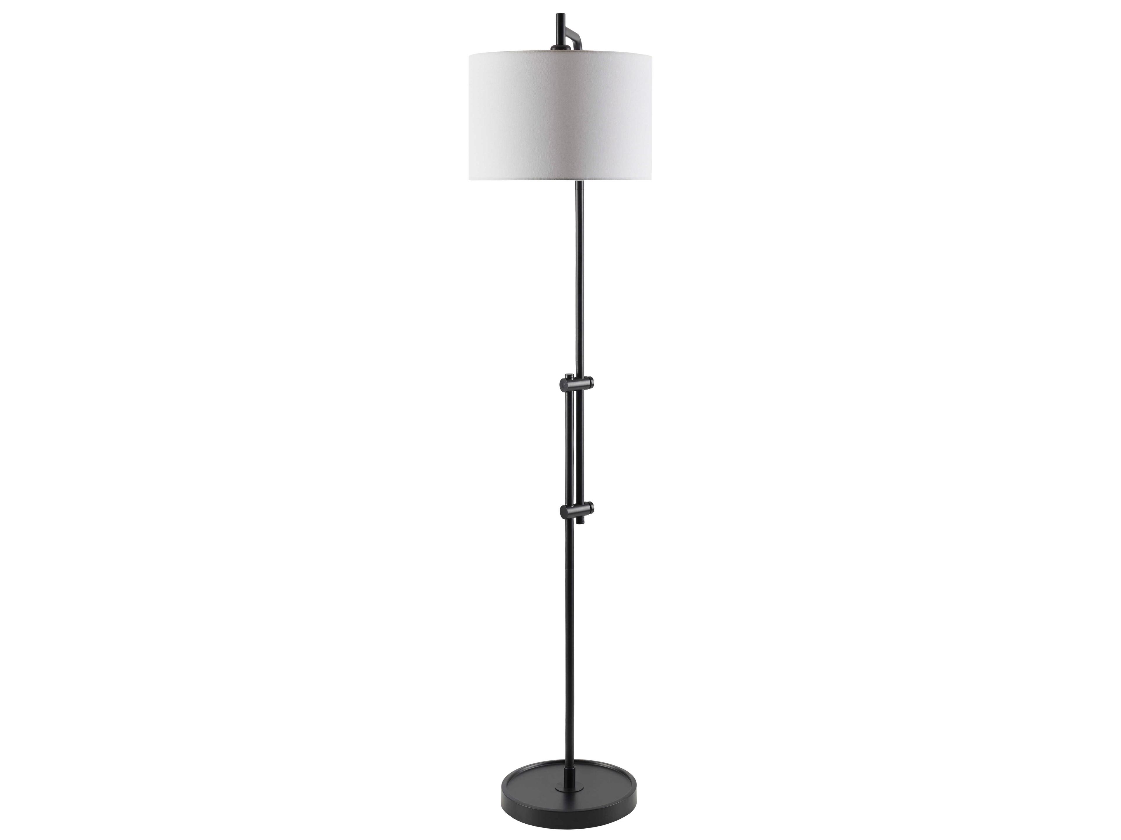 Livabliss by Surya Naiper Black Floor Lamp