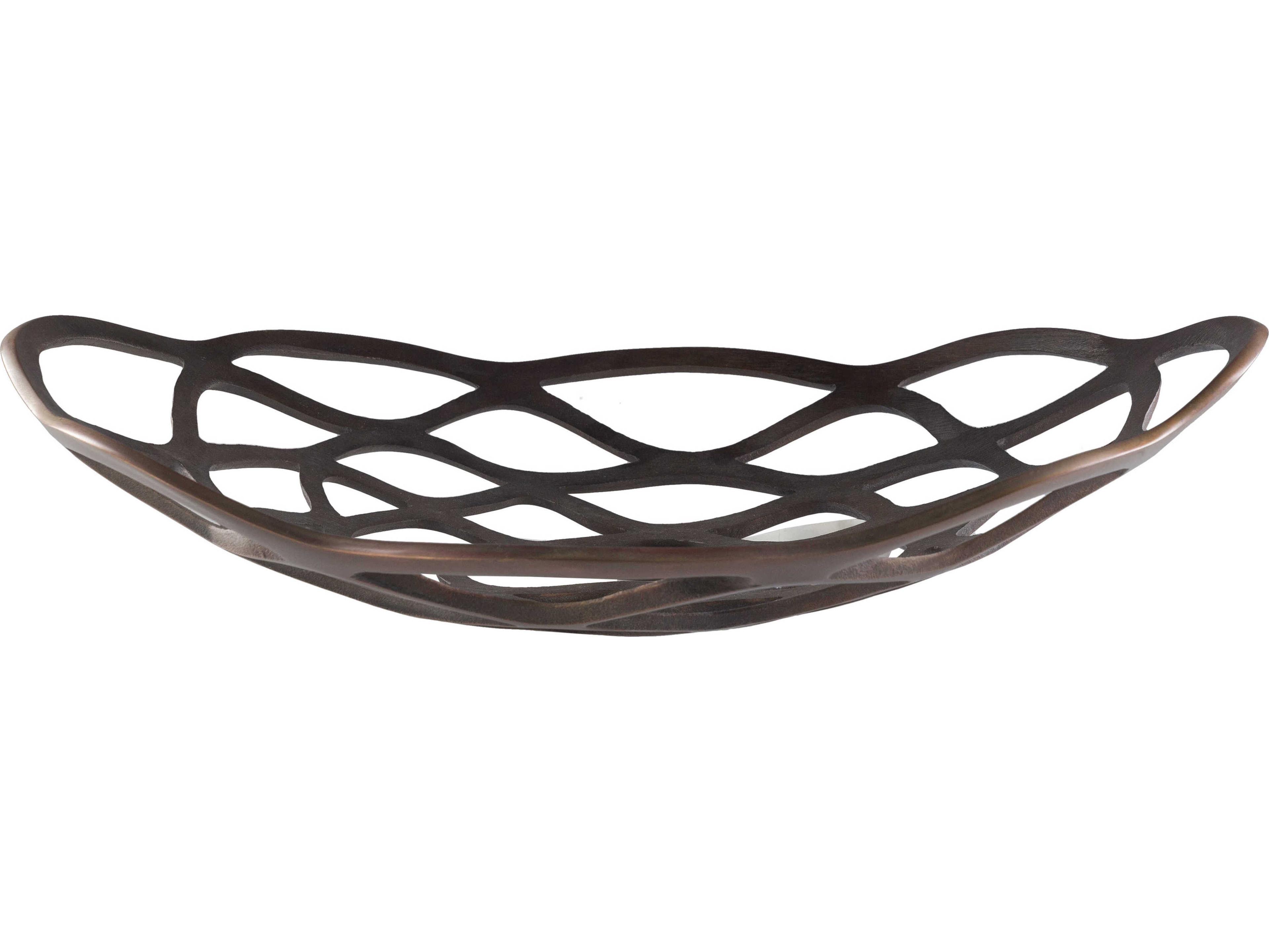 Livabliss by Surya Oriana Metallic Copper Decorative Tray