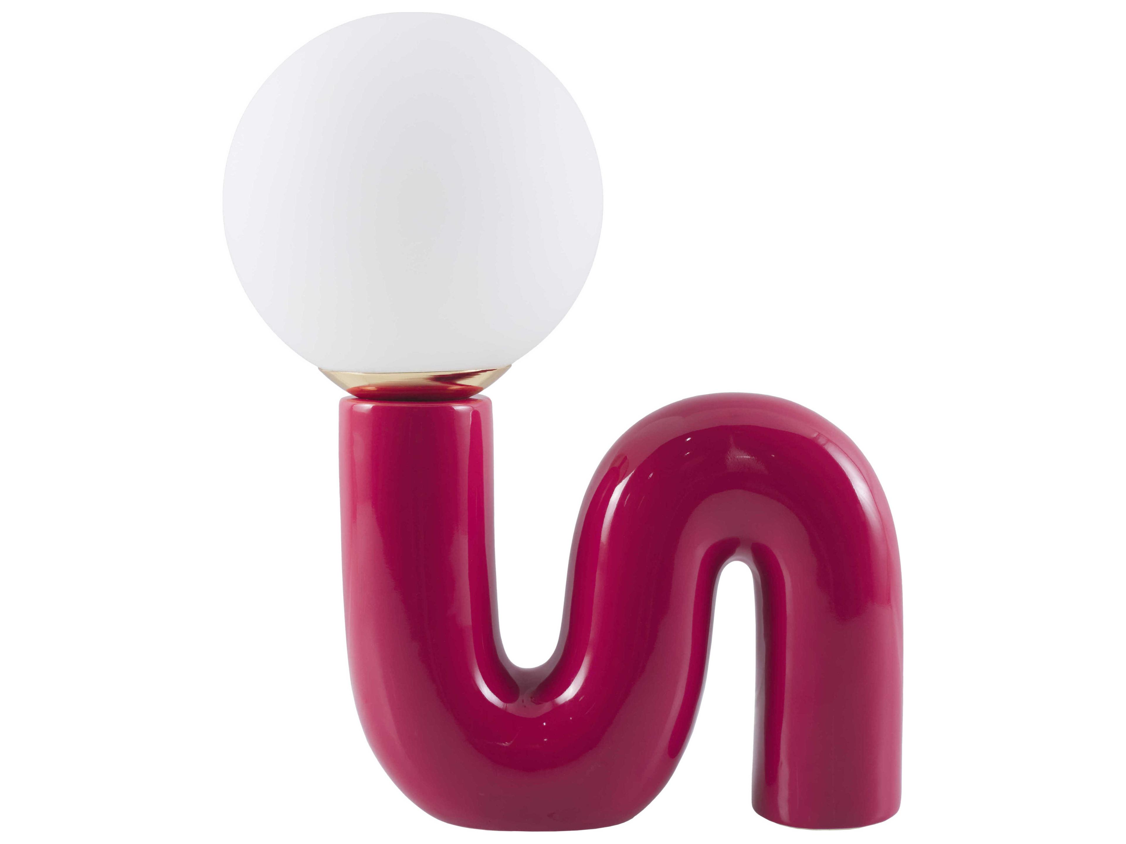 Livabliss by Surya Oyri Red Pink Table Lamp