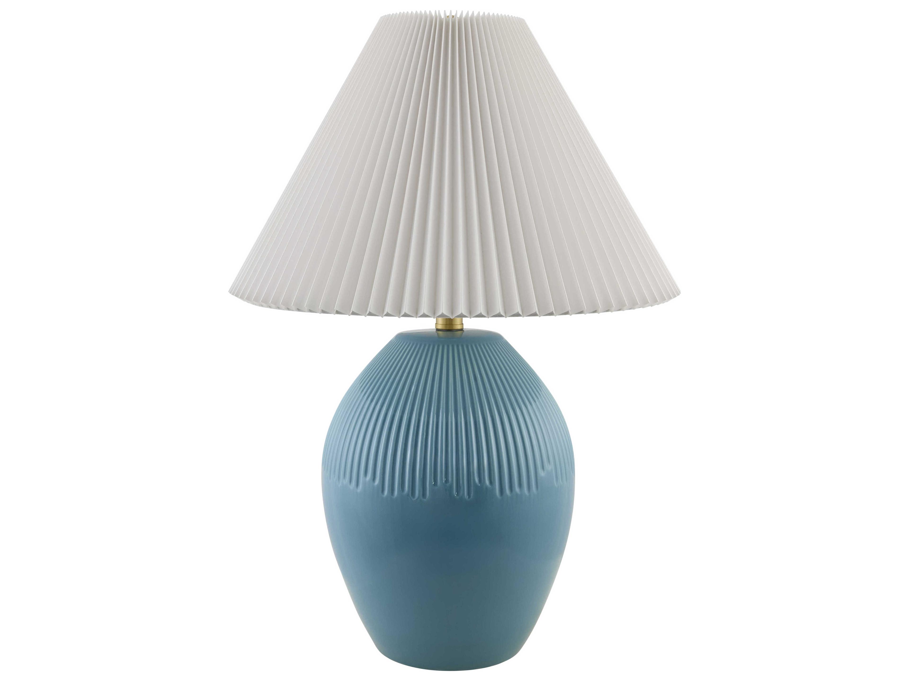 Livabliss by Surya Padstow Aqua Blue Table Lamp