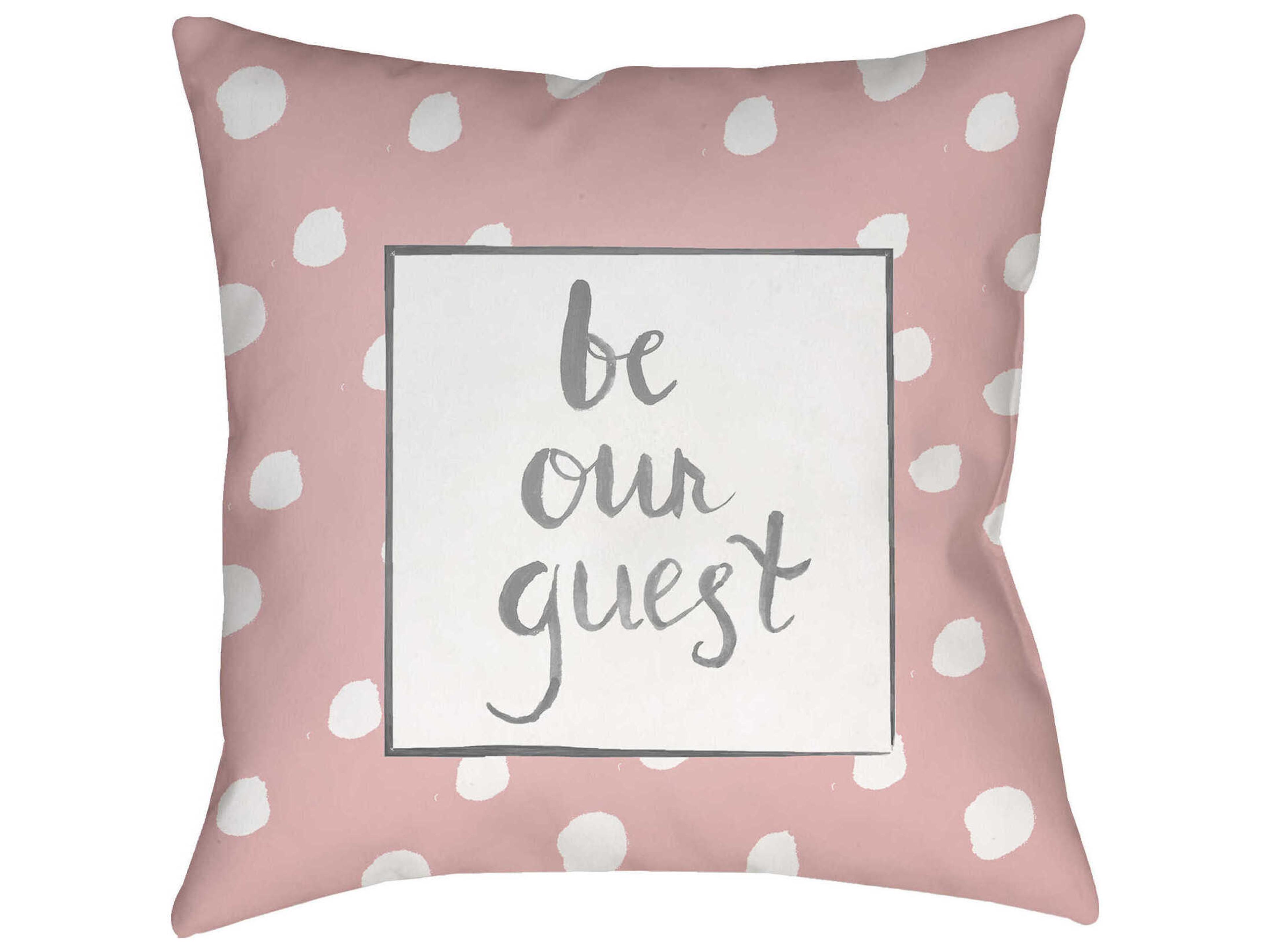 Livabliss by Surya Be Our Guest Pillows