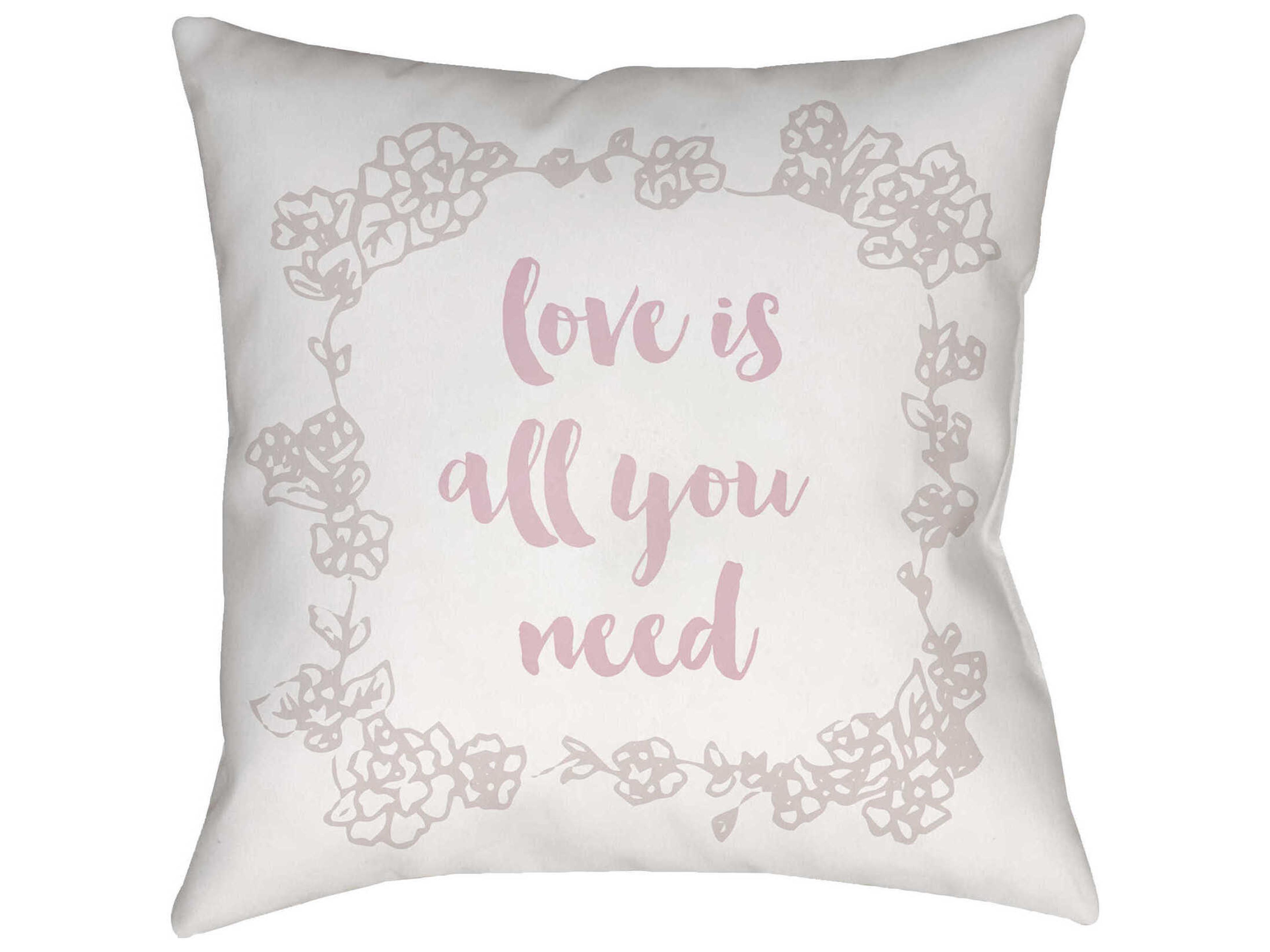 Livabliss by Surya Love All You Need Pillows