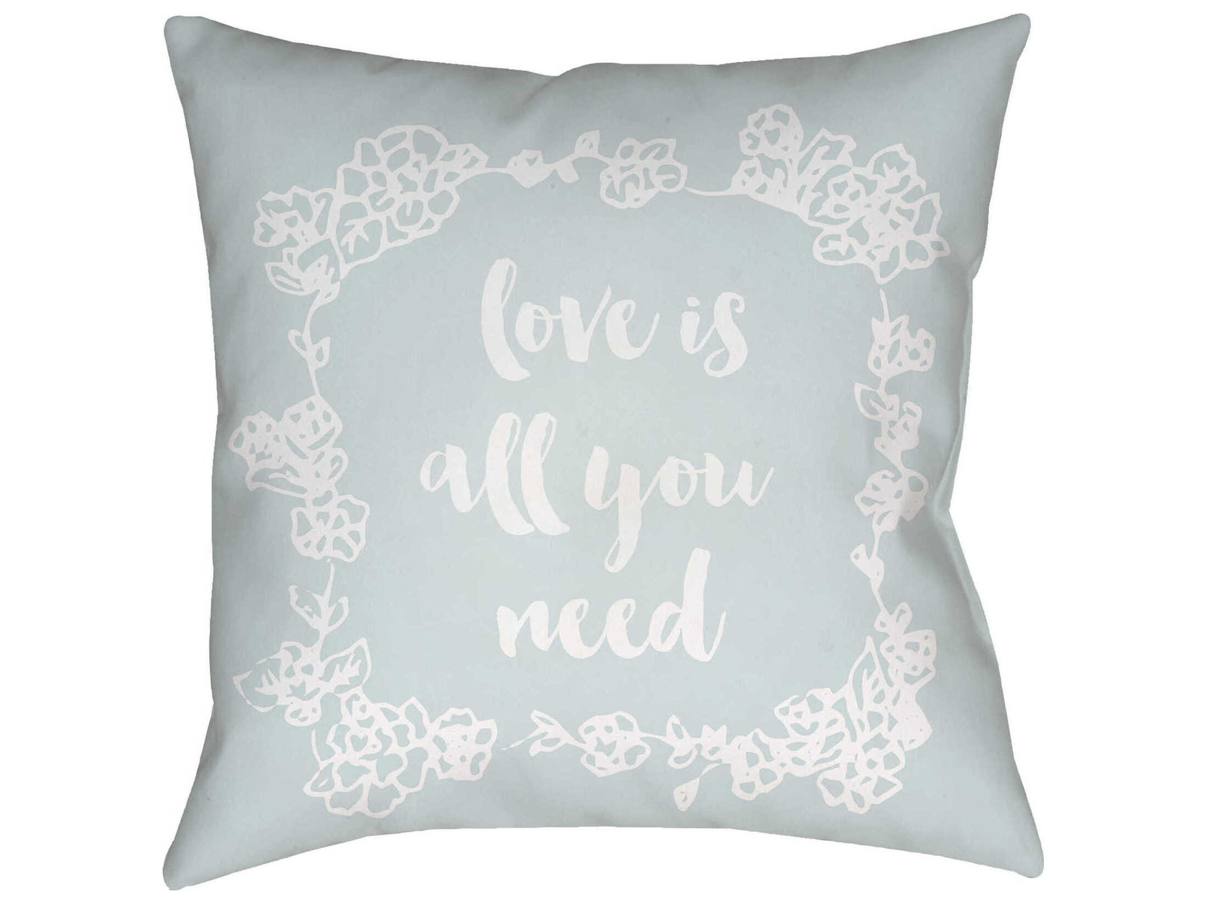 Livabliss by Surya Love All You Need Pillows