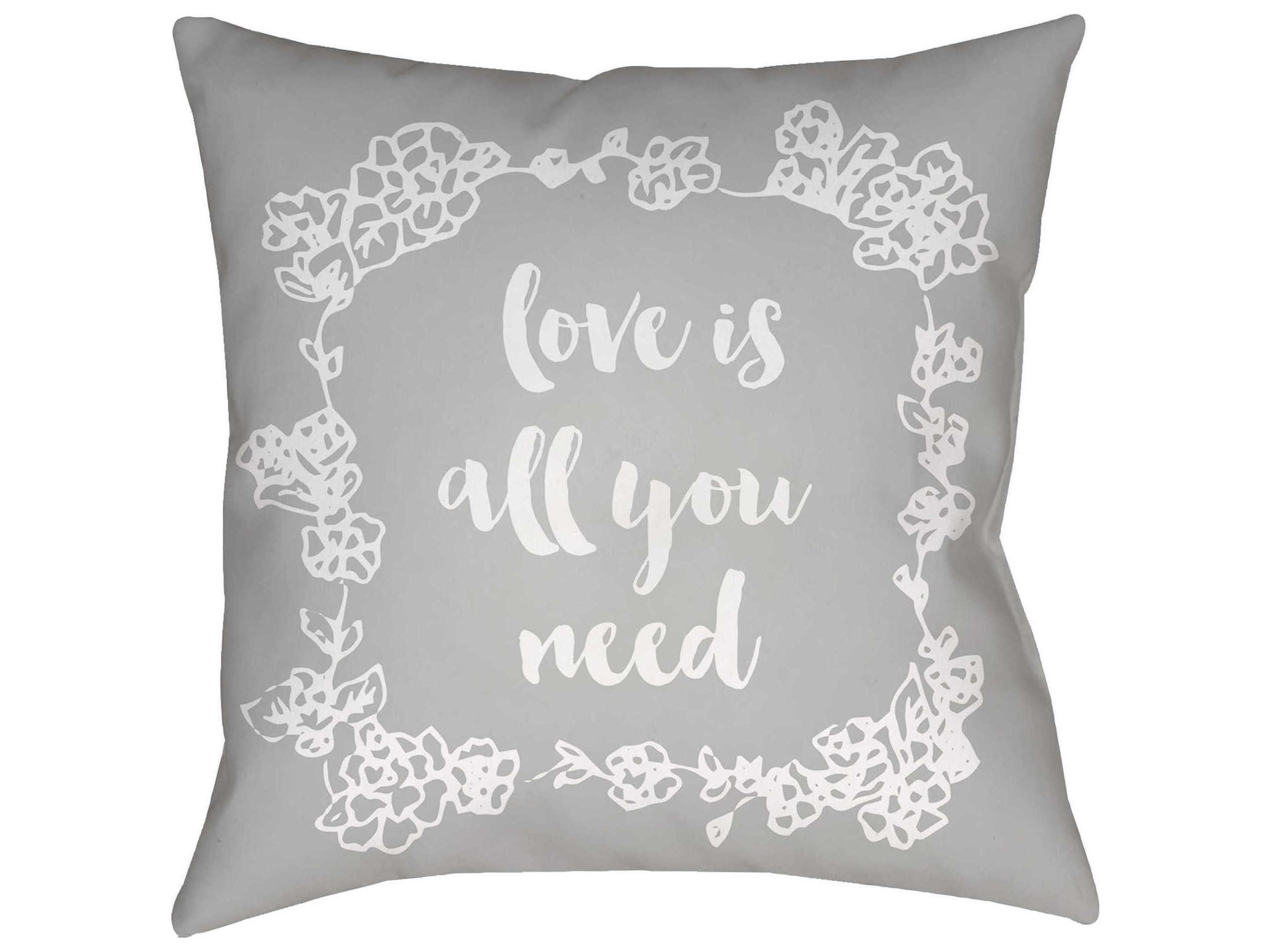 Livabliss by Surya Love All You Need Pillows