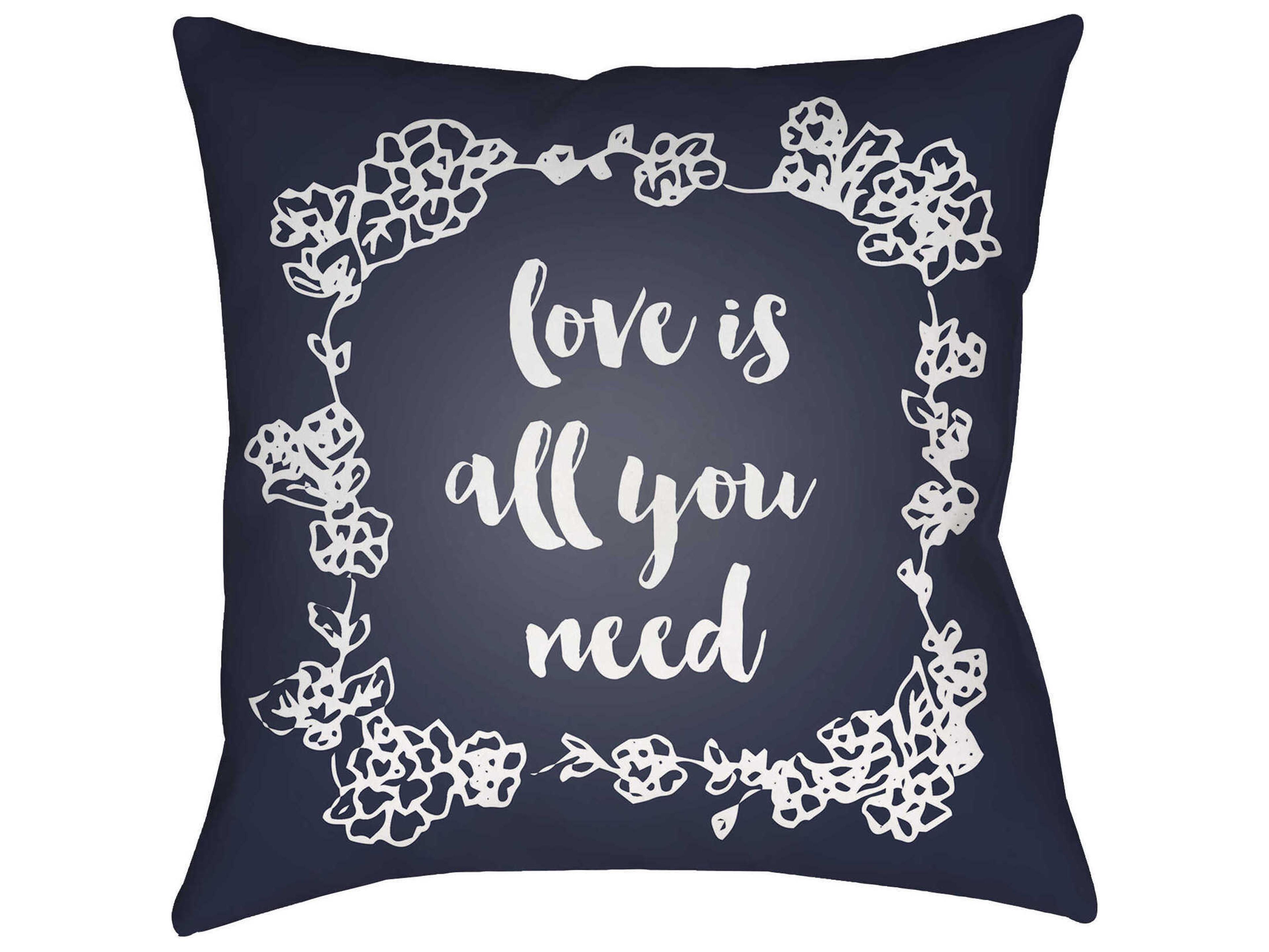 Livabliss by Surya Love All You Need Pillows