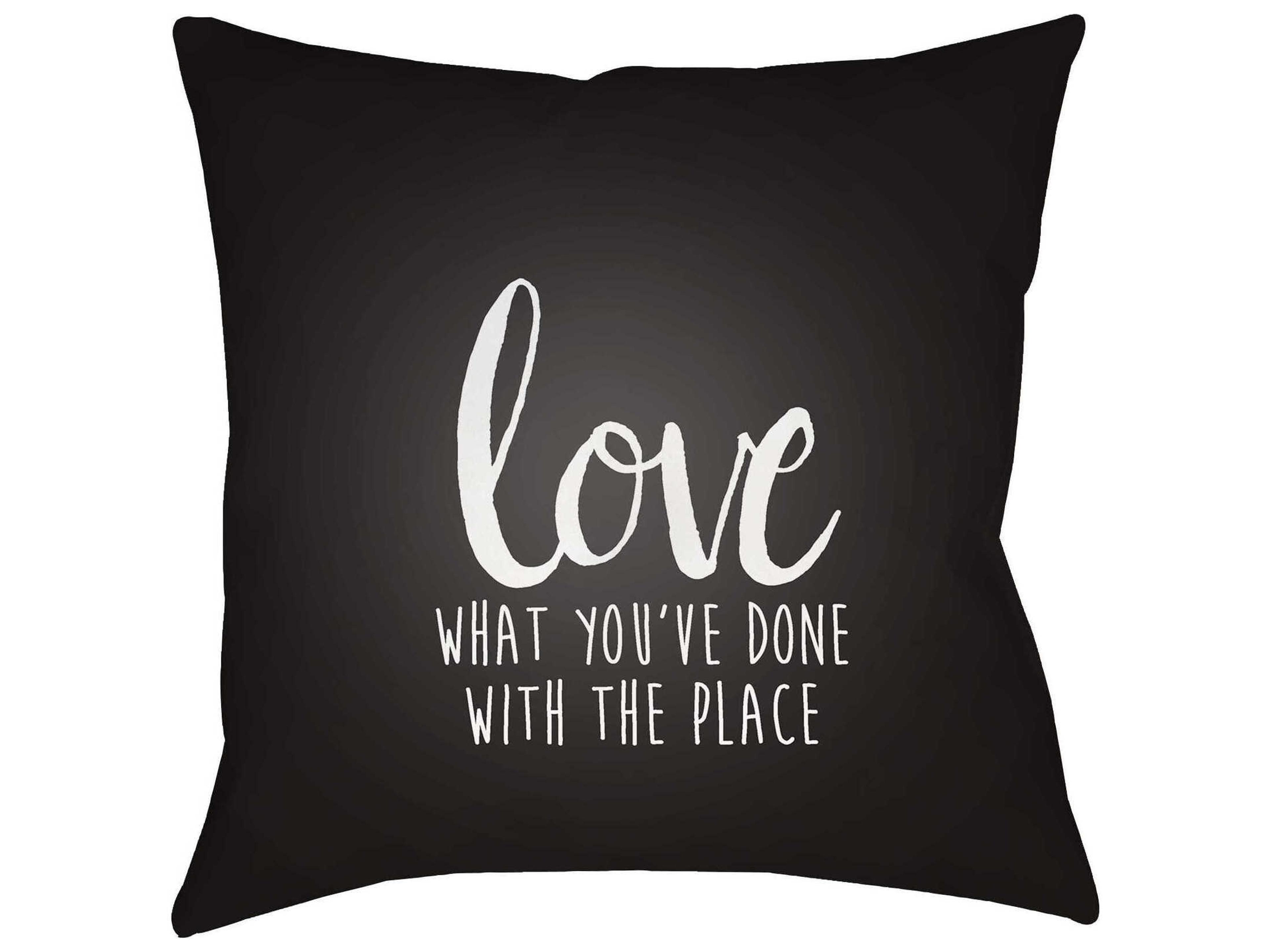 Livabliss by Surya Love The Place Pillows