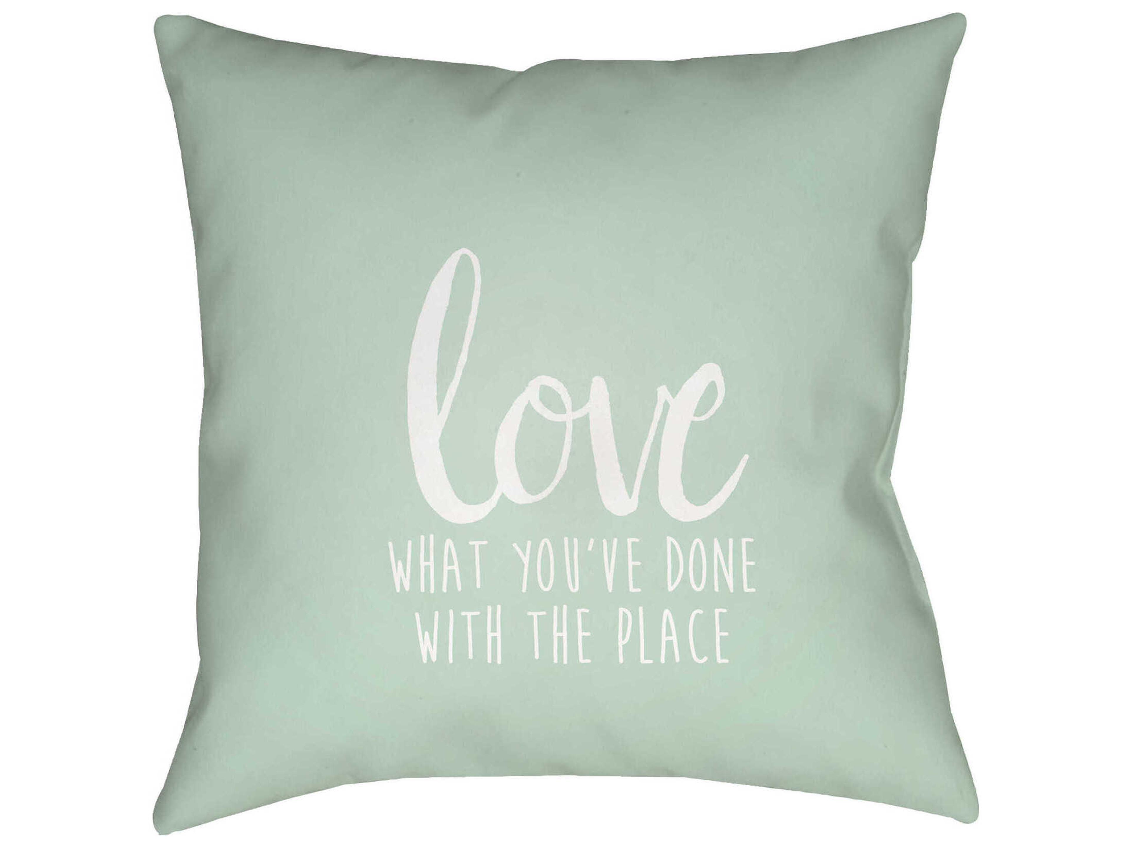Livabliss by Surya Love The Place Pillows