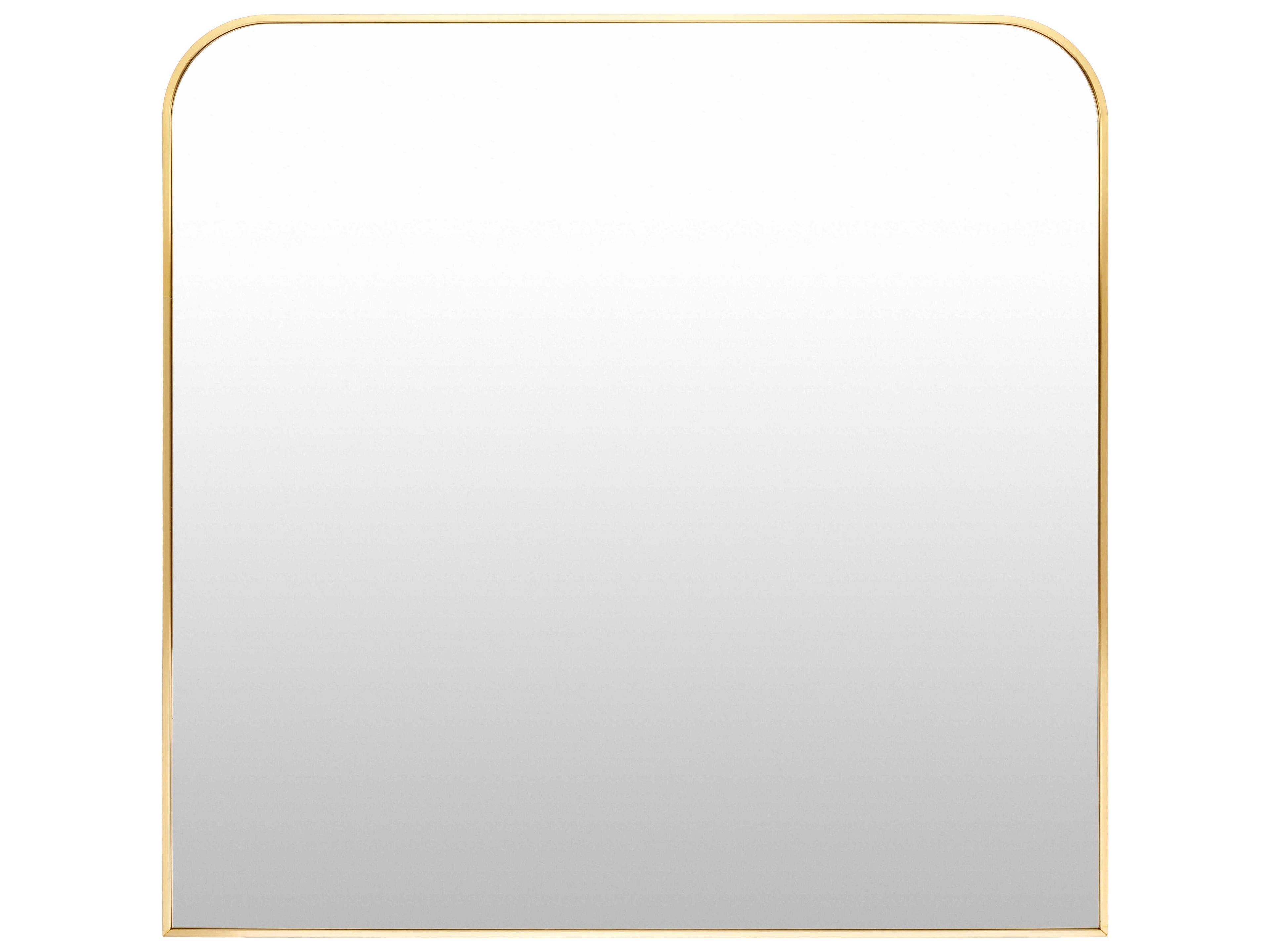 Livabliss by Surya Aranya Gold Wall Mirror Vertical